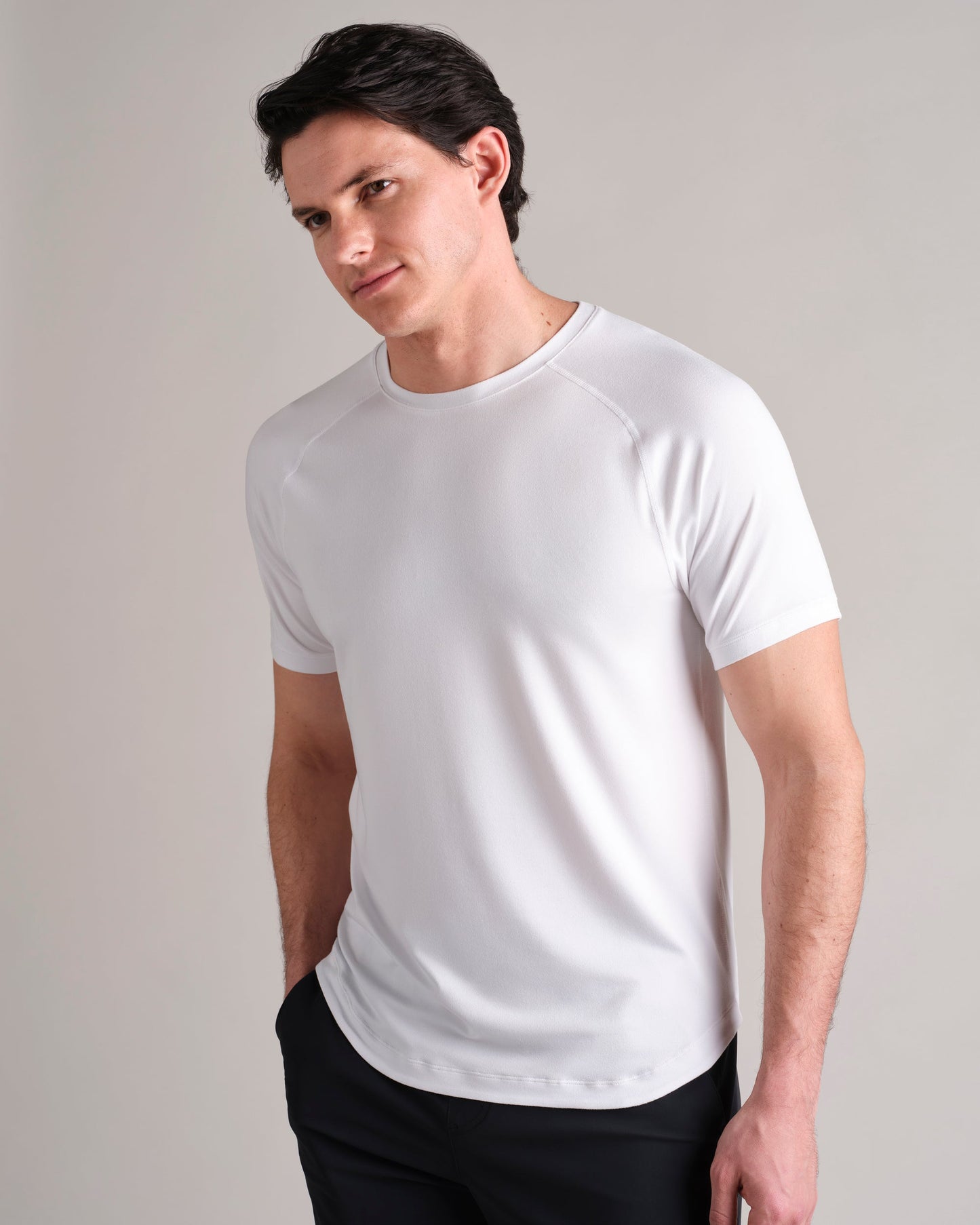 Mens Atmosphere Tee - Bright White