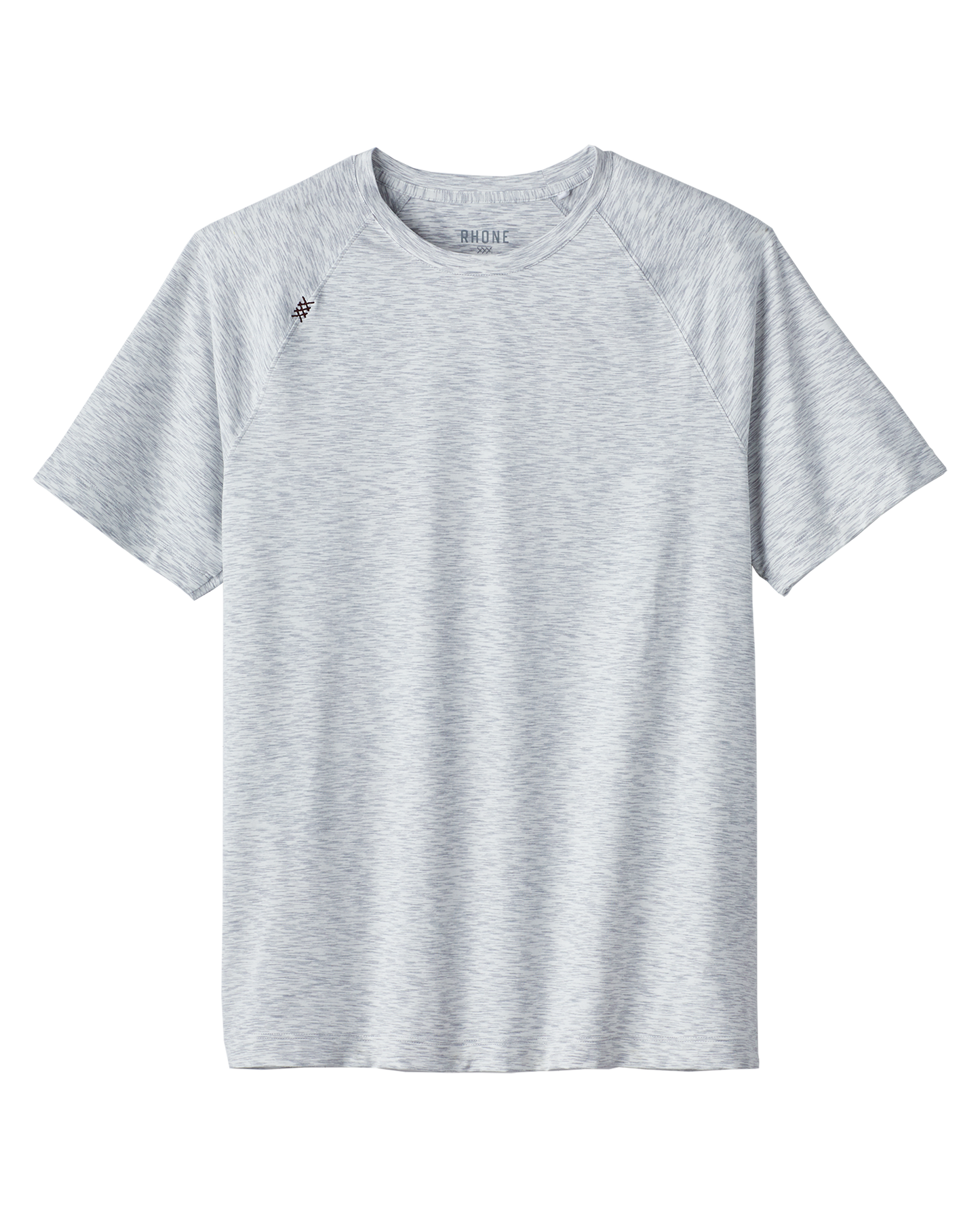 Mens Reign Short Sleeve - Gray Space Dye