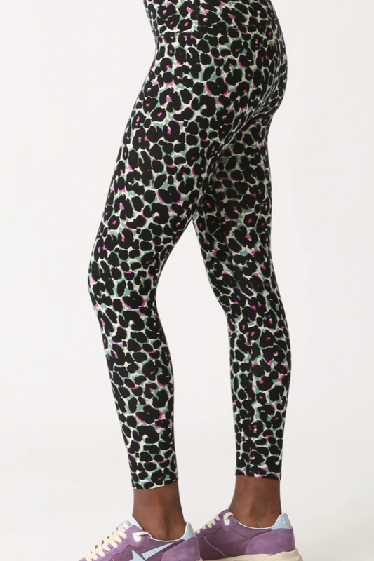 ELECTRIC AND ROSE SUNSET LEGGING- ELECTRIC LEOPARD