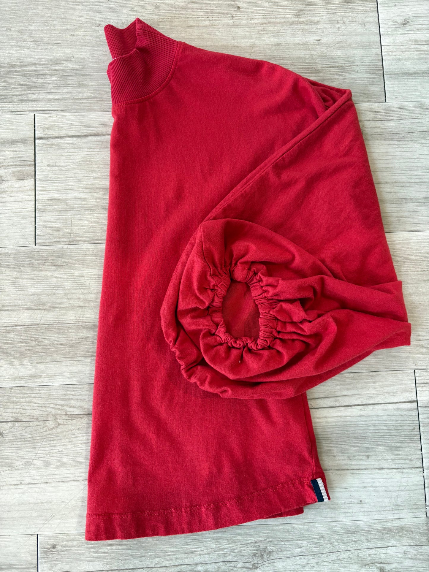 Cloud Jersey Mock Neck Dolman Top - Lipstick