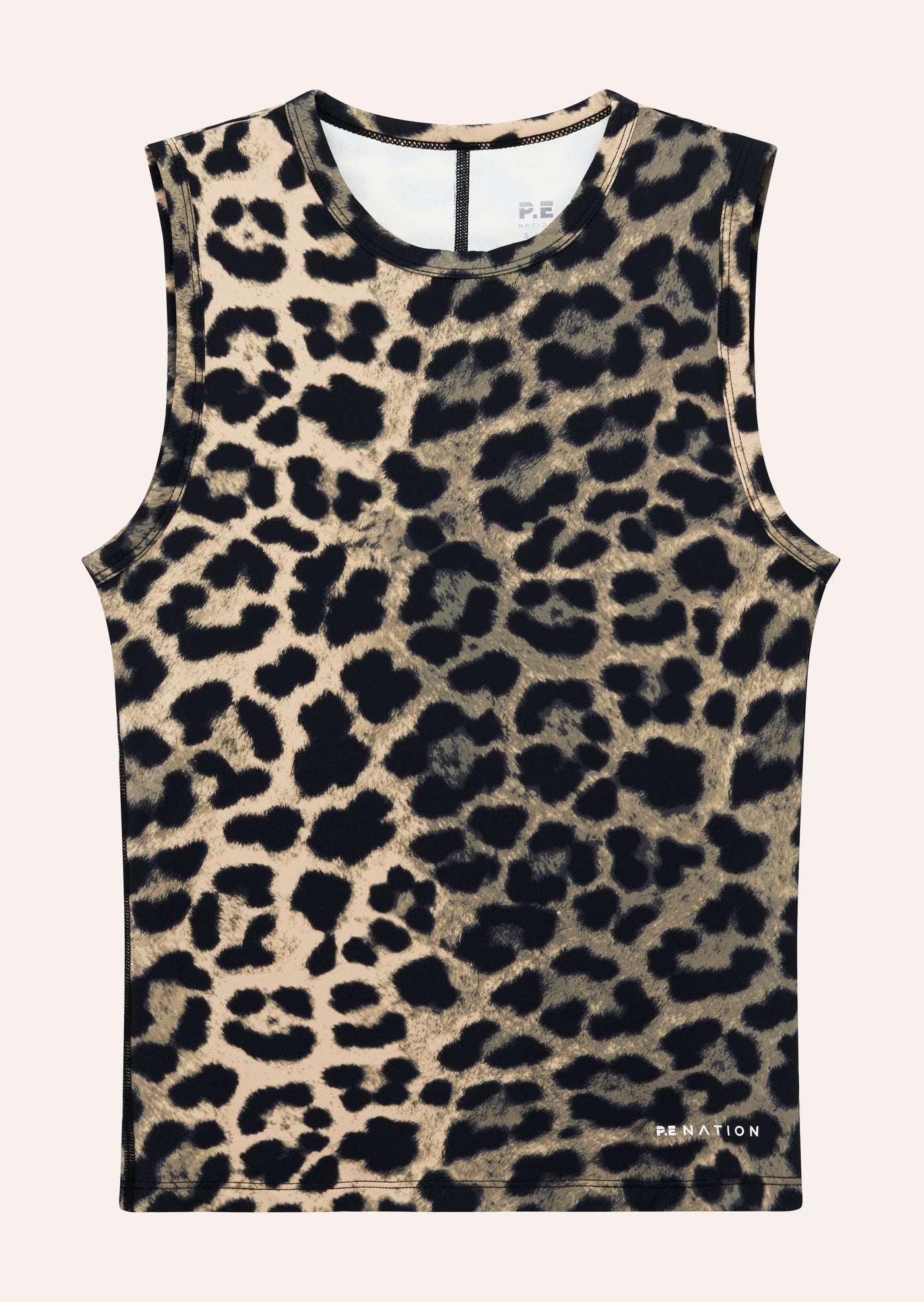 Foundation Muscle Tank - Leopard Print