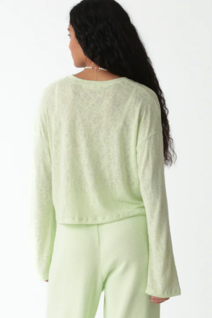 Lane Tee - Lime Green