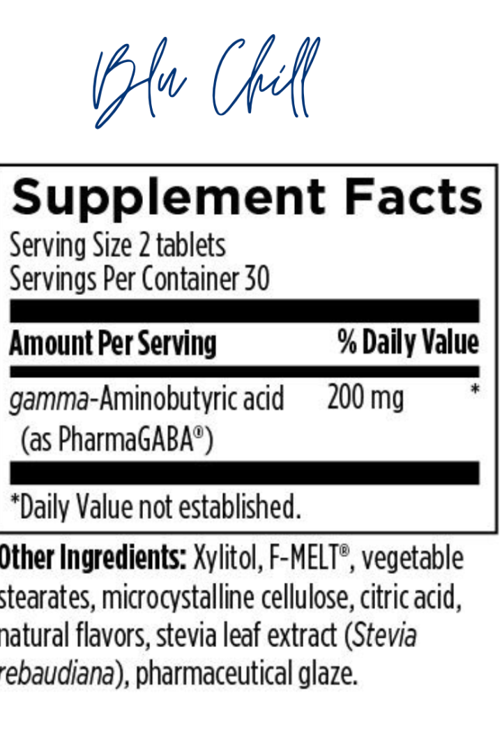 Blu Chill Supplement