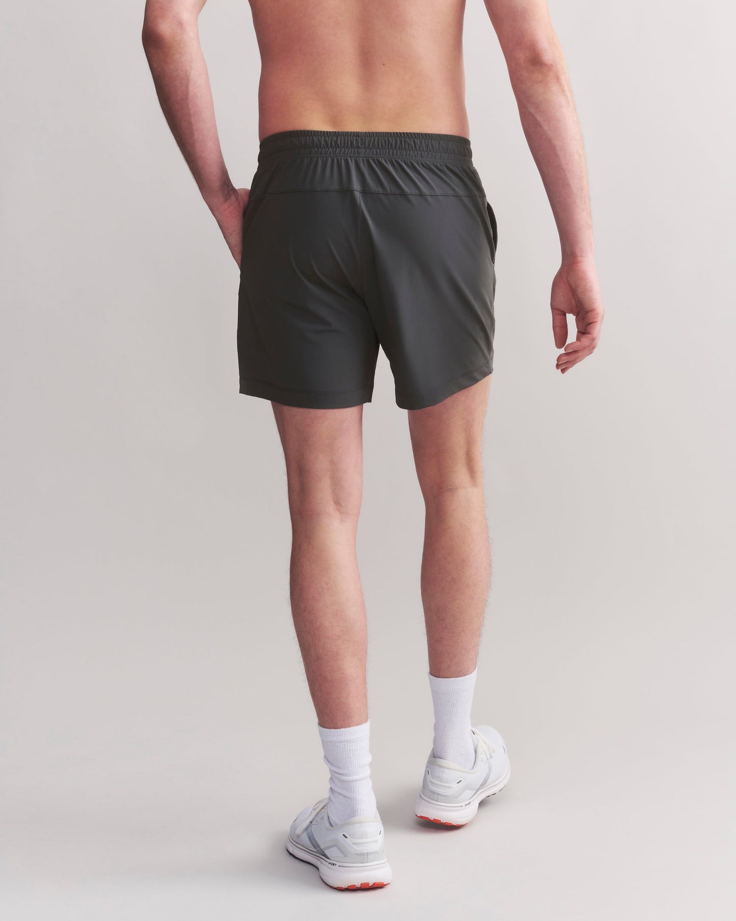 Mens 5in Pursuit Short Lined - Asphalt