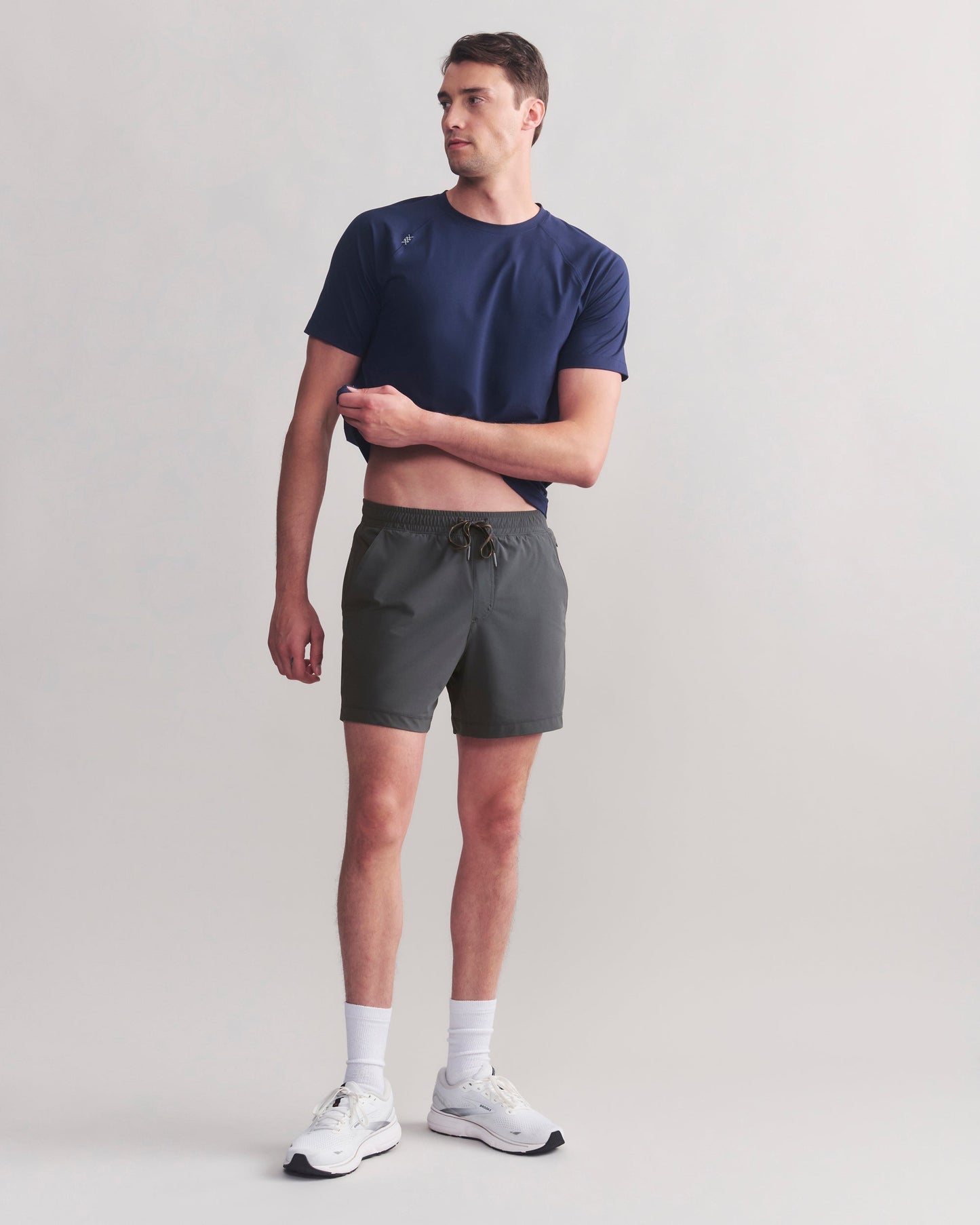 Mens 5in Pursuit Short Lined - Asphalt