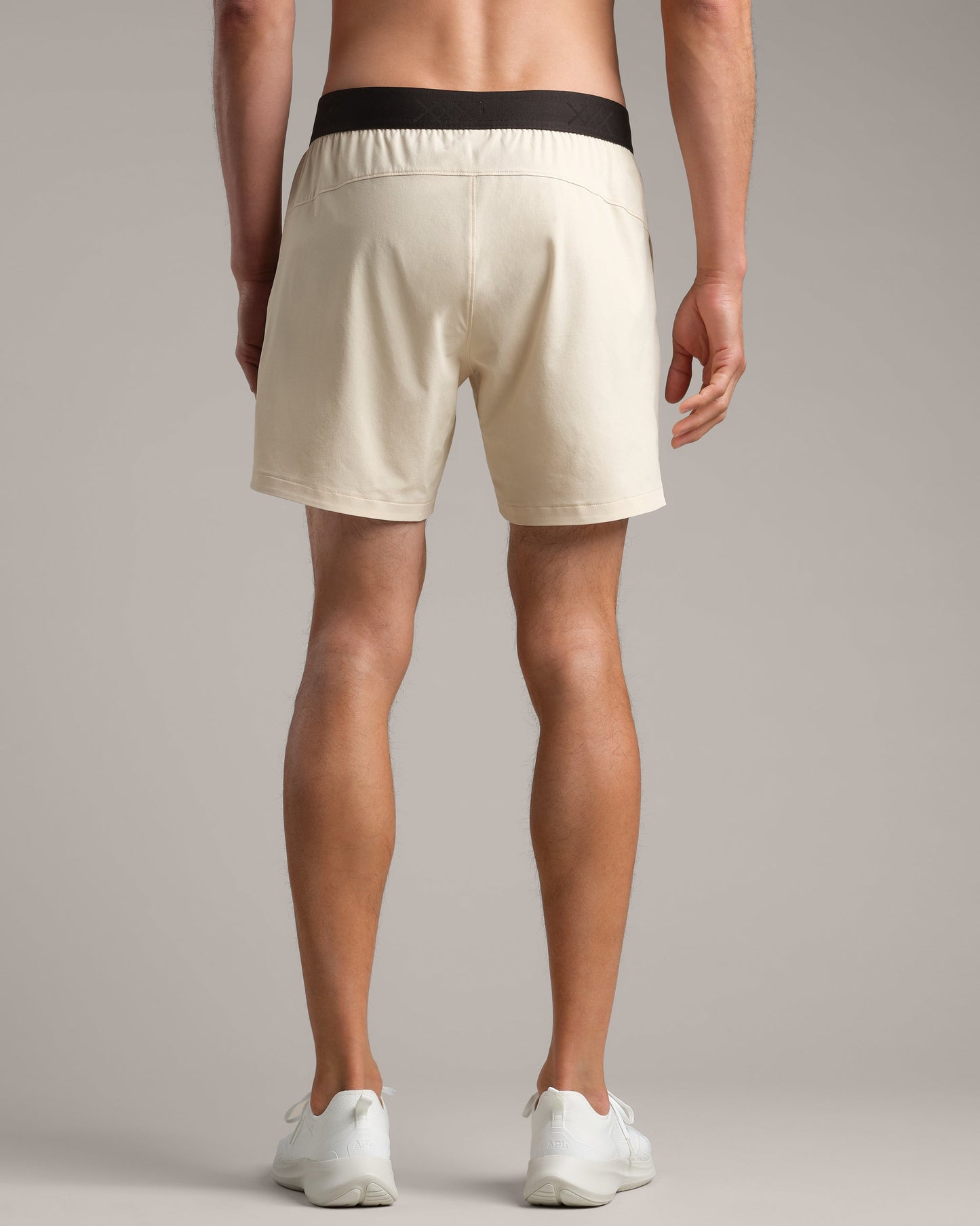 Mens 6In Base Training Short Lined - Linen