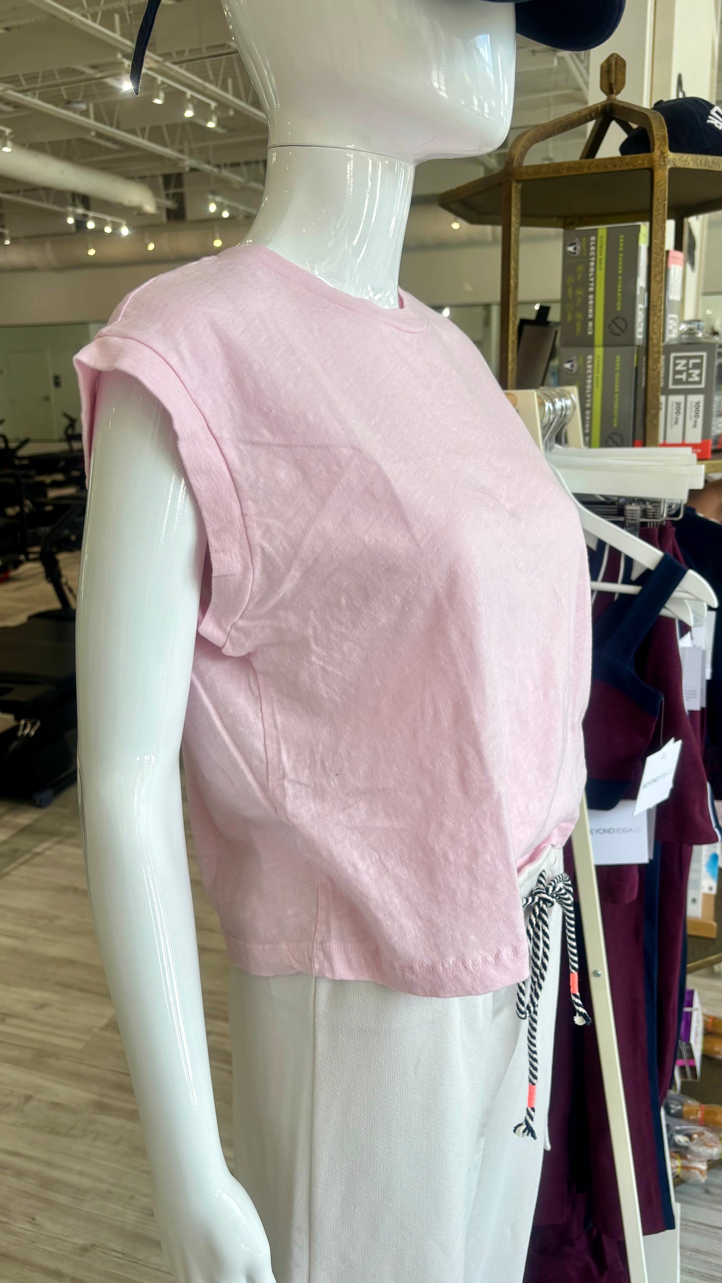 Muscle Tank - Ballerina Pink