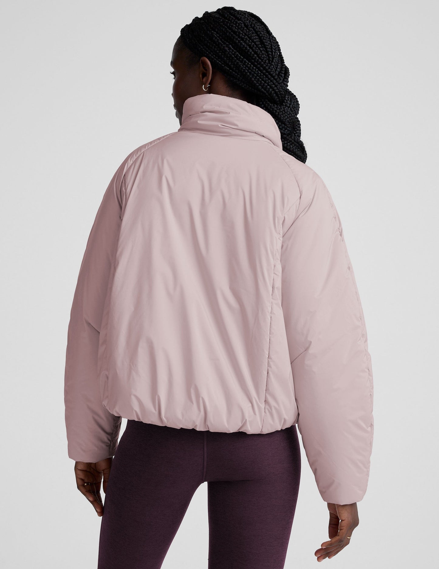 Warm Up Puffer Jacket - Pale Pink