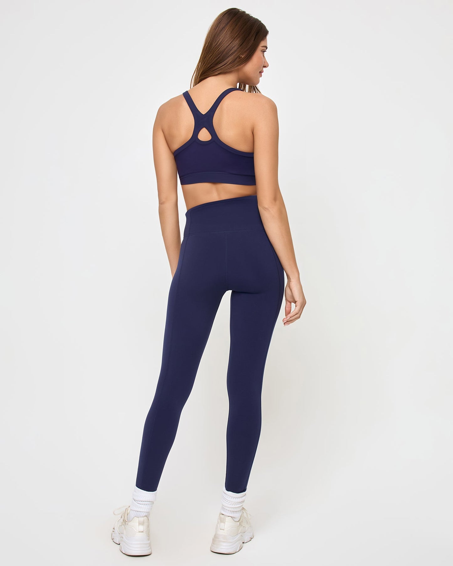 Contender Legging - Midnight Blue