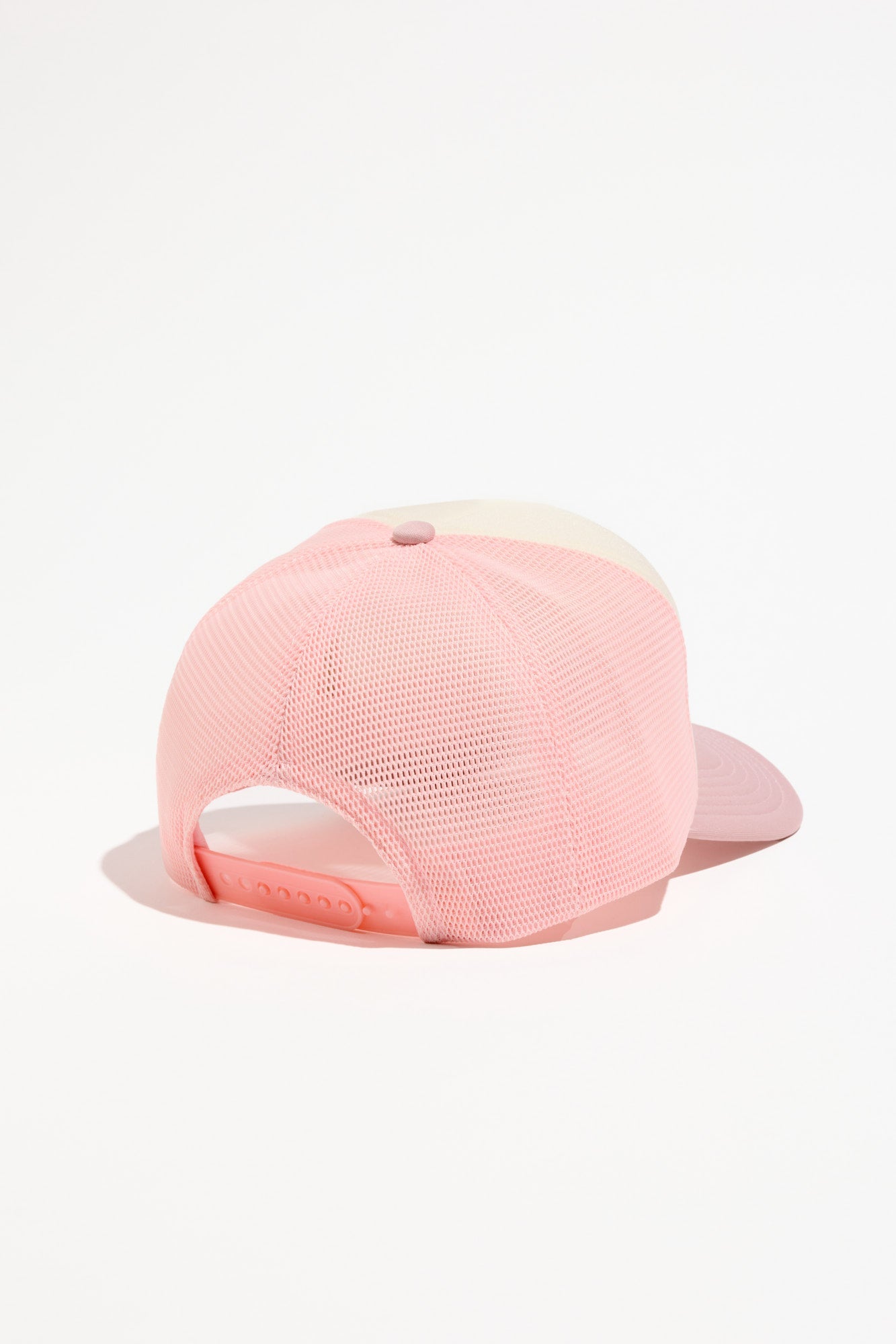 Peace Love Trucker Hat - Canvas/Pink Dunes
