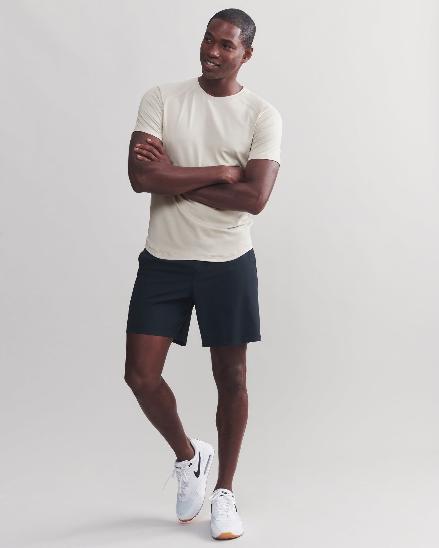 Mens Atmosphere Tee - Stone Heather