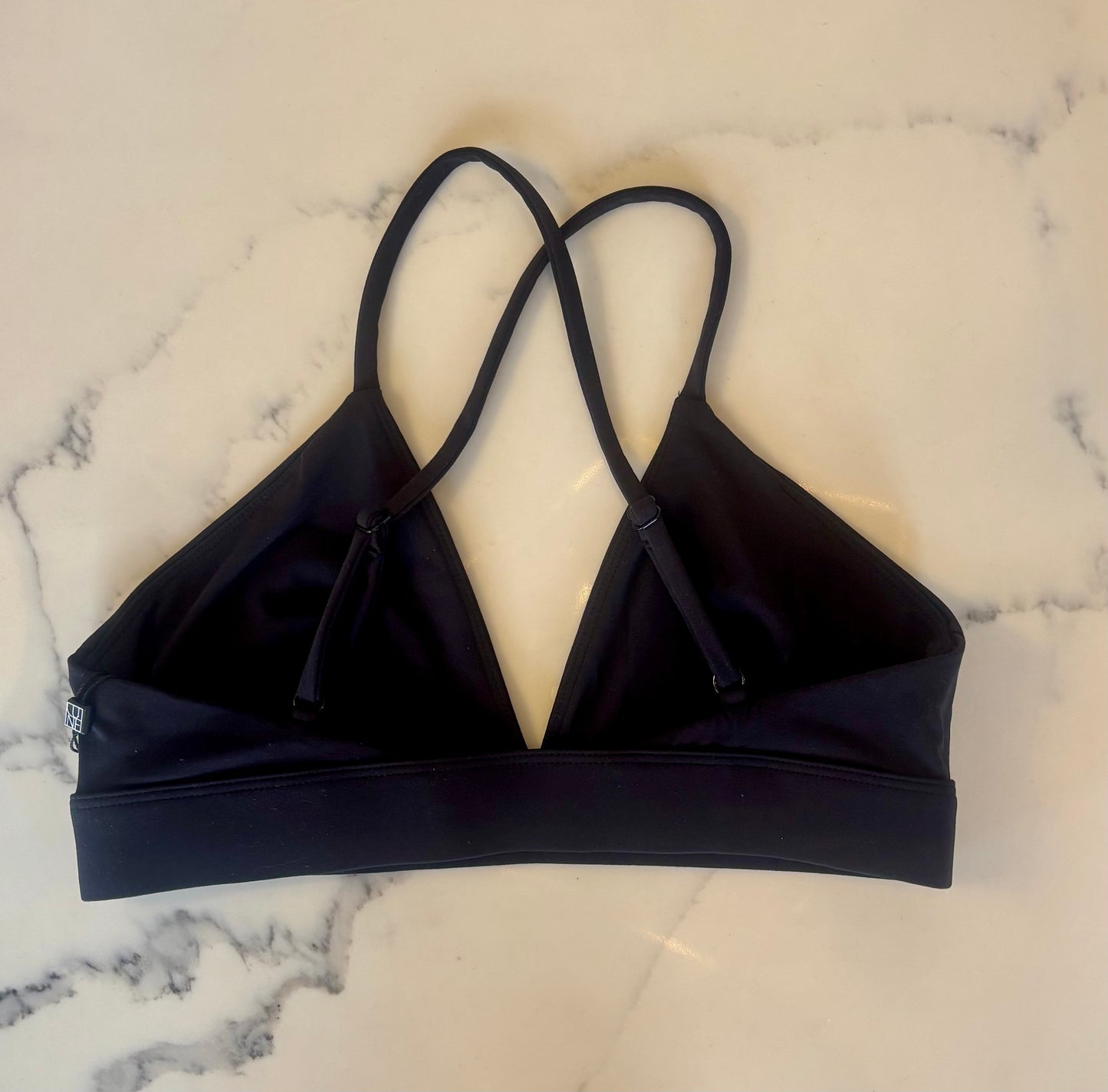 River Lift Cross Back Bra - Black