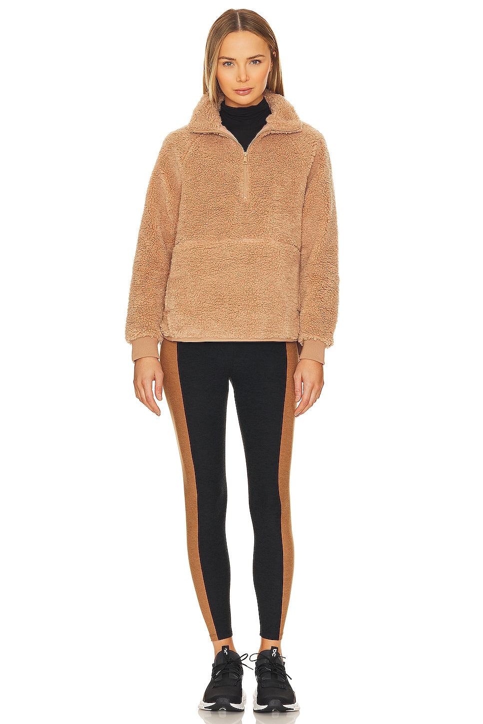 Take Flight Sherpa Pullover - Camel