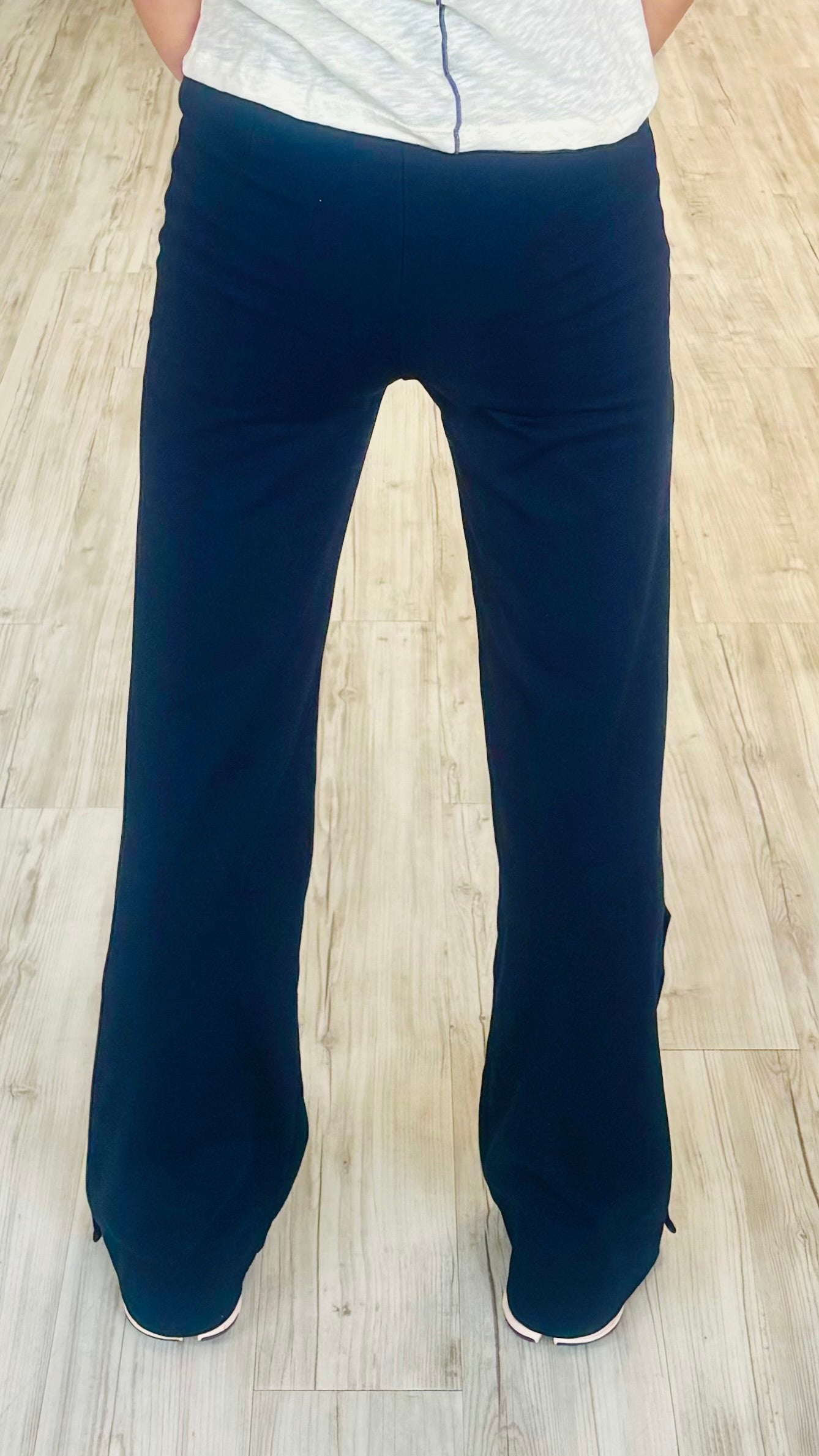 Ponte Flare Trouser - New Navy