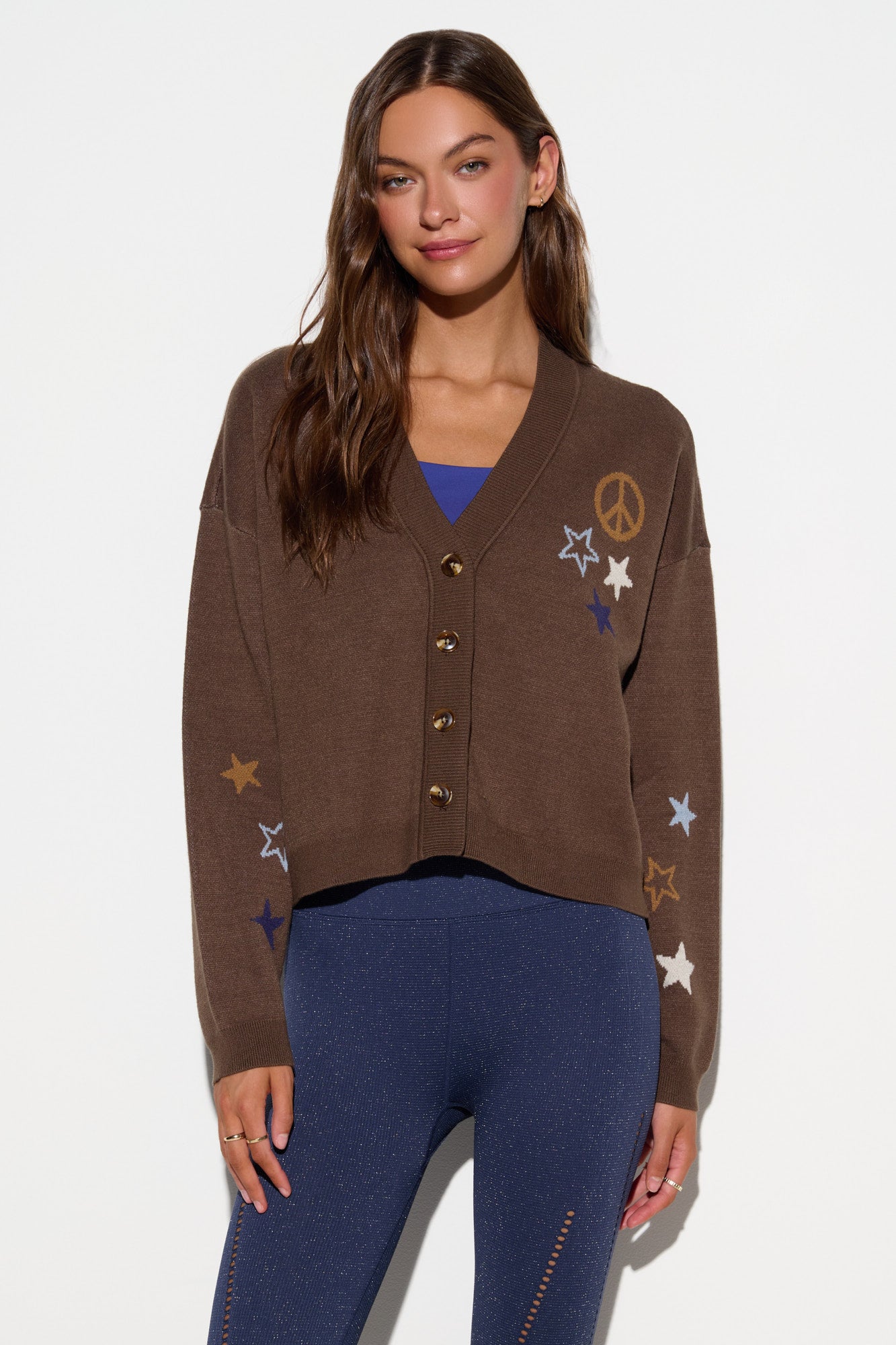 Divine Eye Delaney Cardigan - Coco