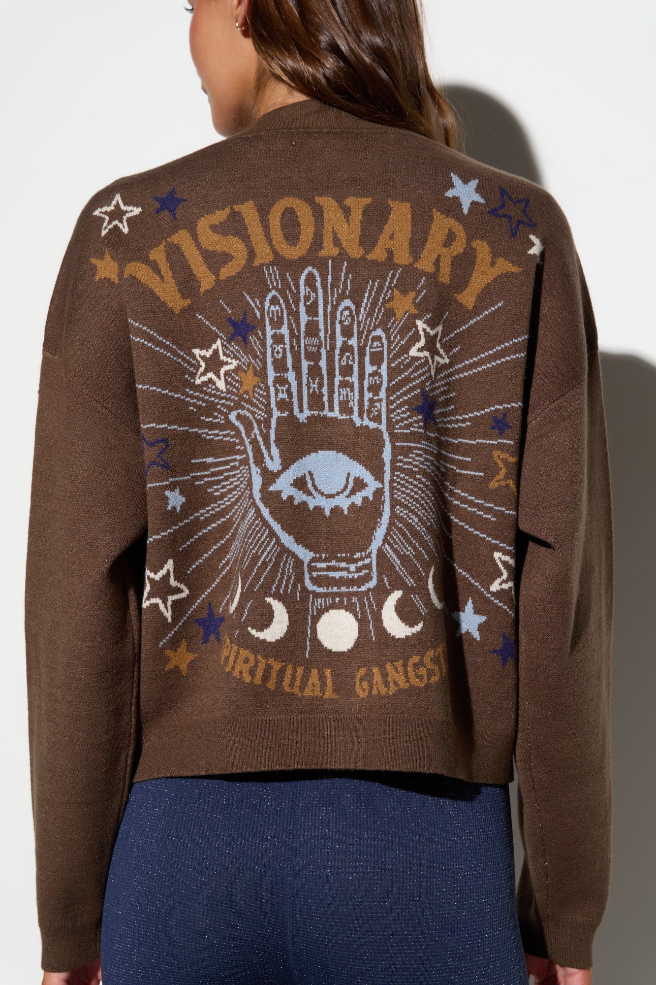 Divine Eye Delaney Cardigan - Coco