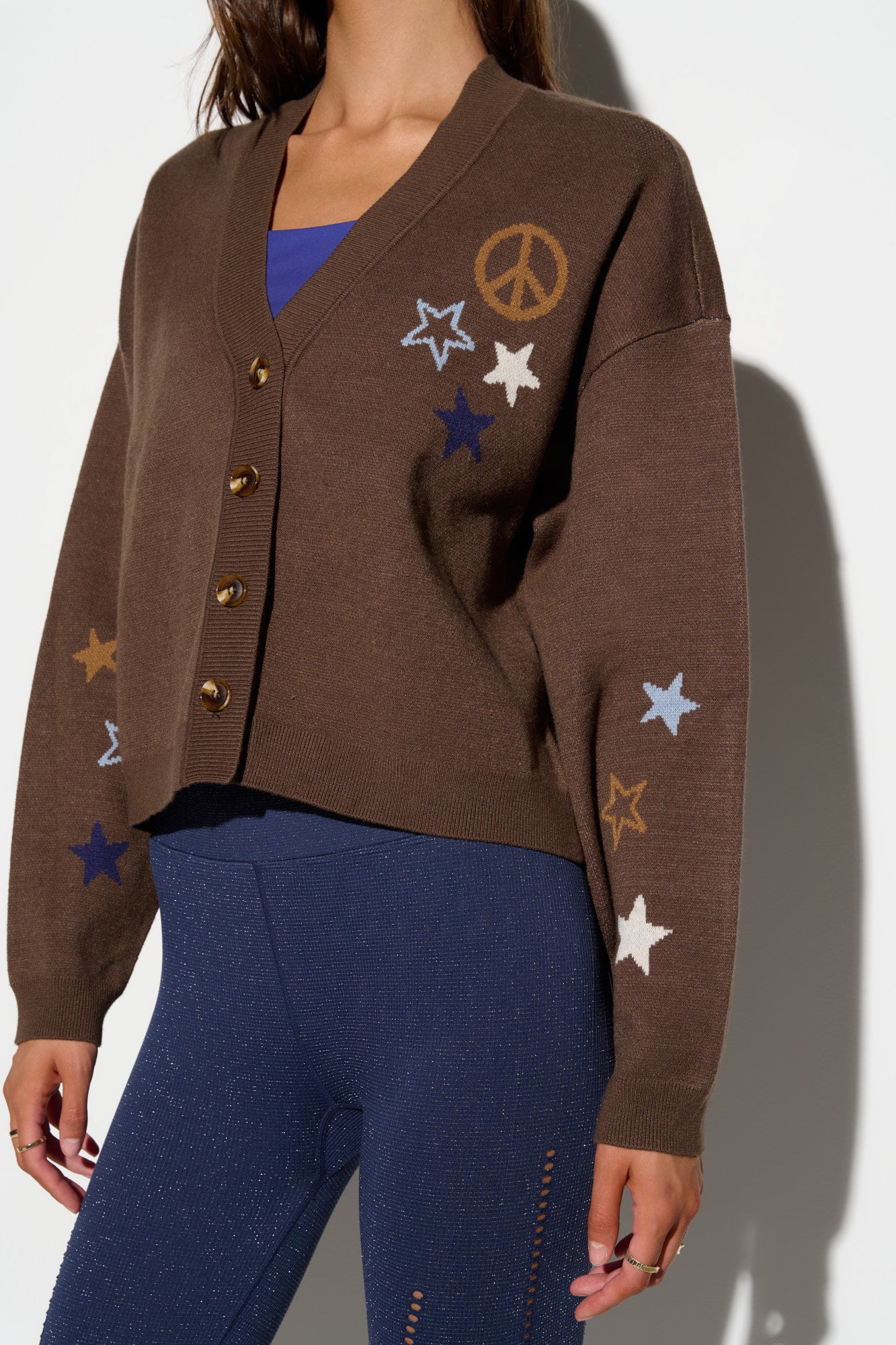 Divine Eye Delaney Cardigan - Coco
