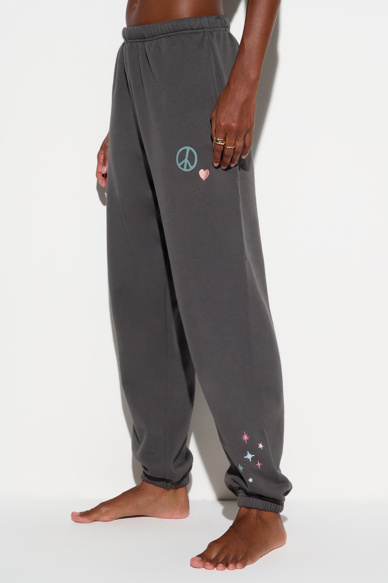 Good Vibes Sol Sweatpant - Ash