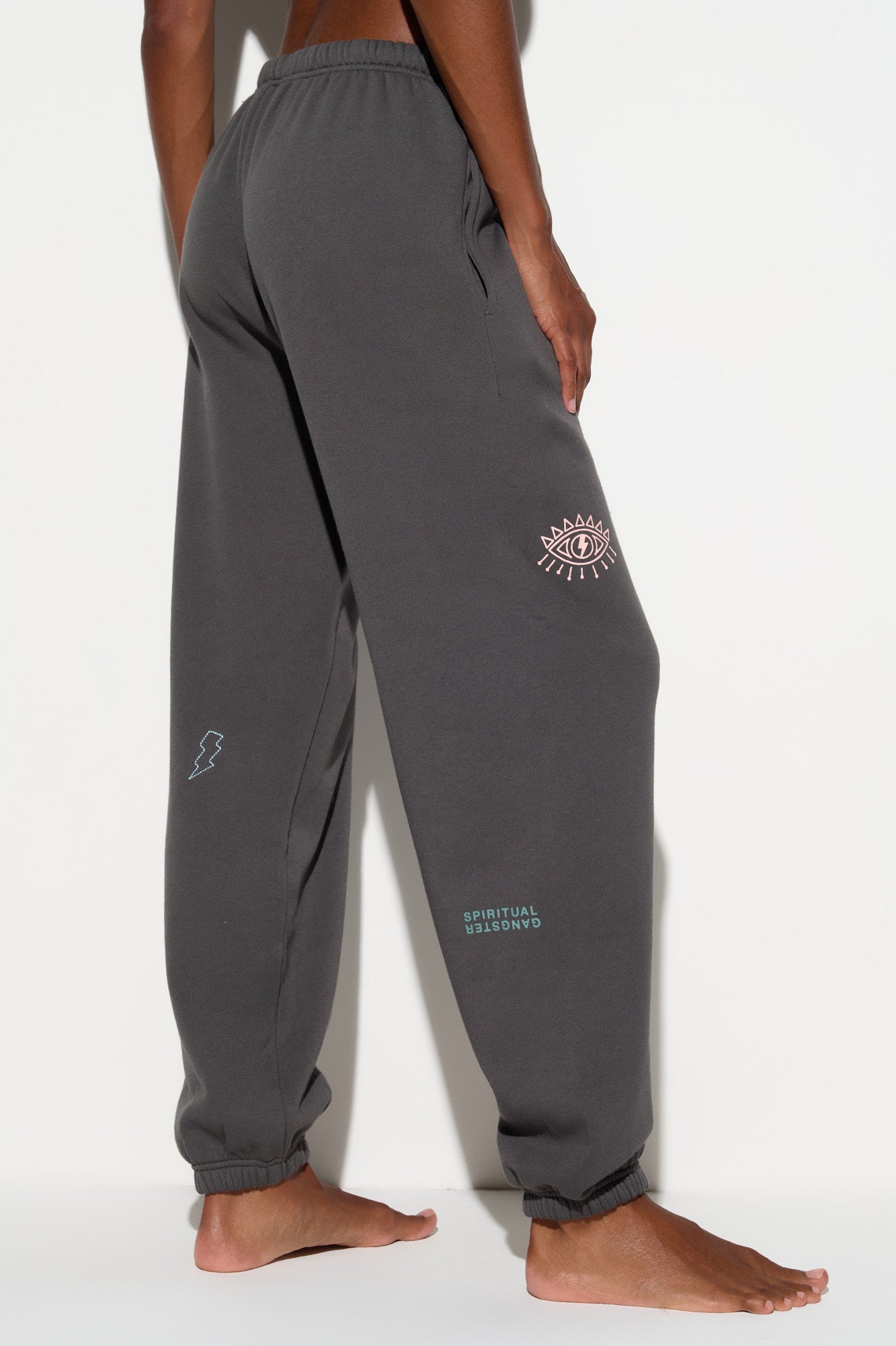Good Vibes Sol Sweatpant - Ash