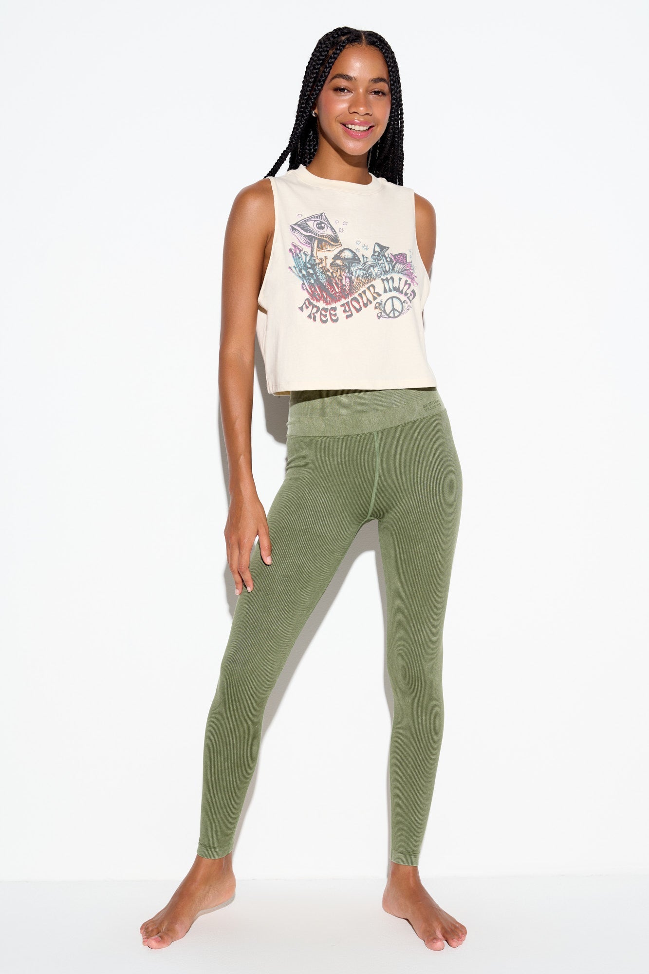 Free Mind Crawford Tank - Canvas