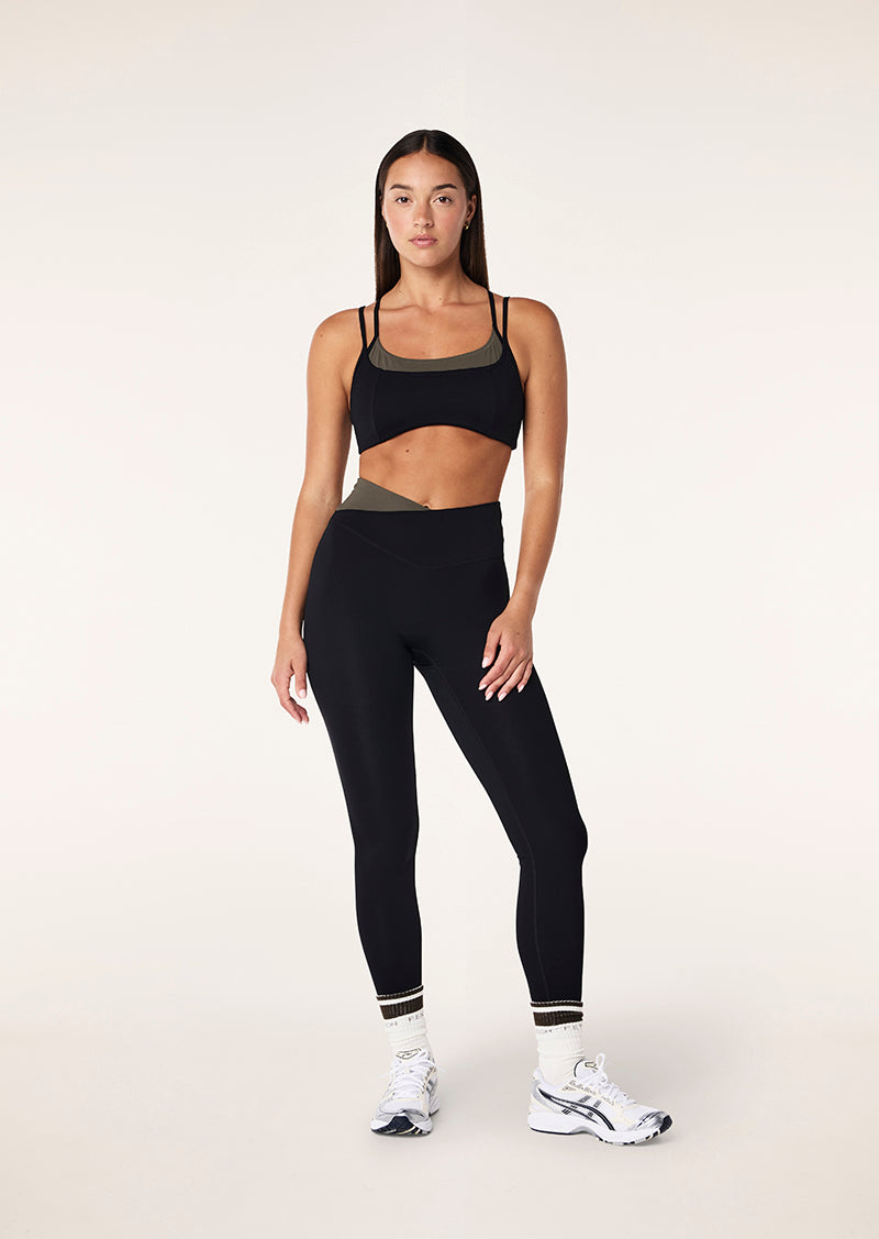 Wander Full Length Legging - Black / Tarmac