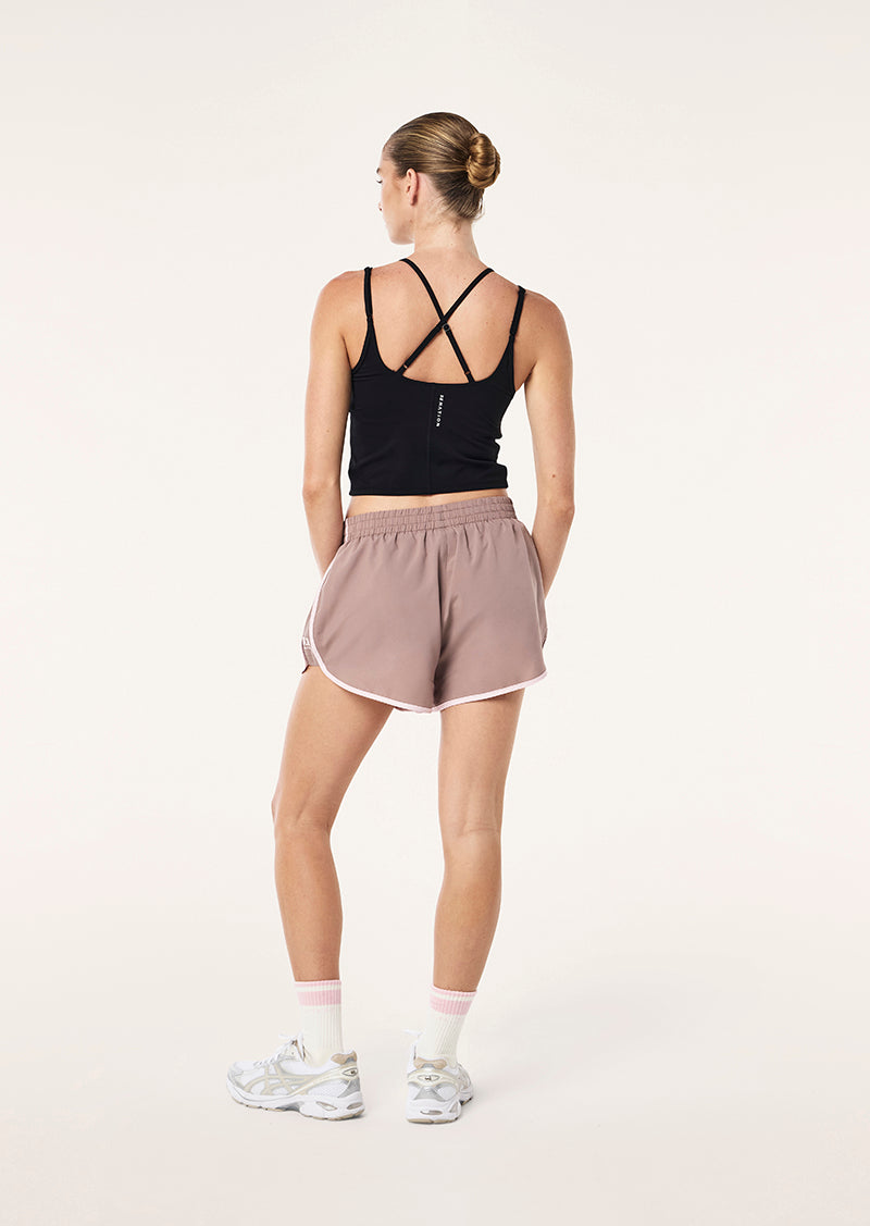 Distortion Tank - Black / Chalk Pink