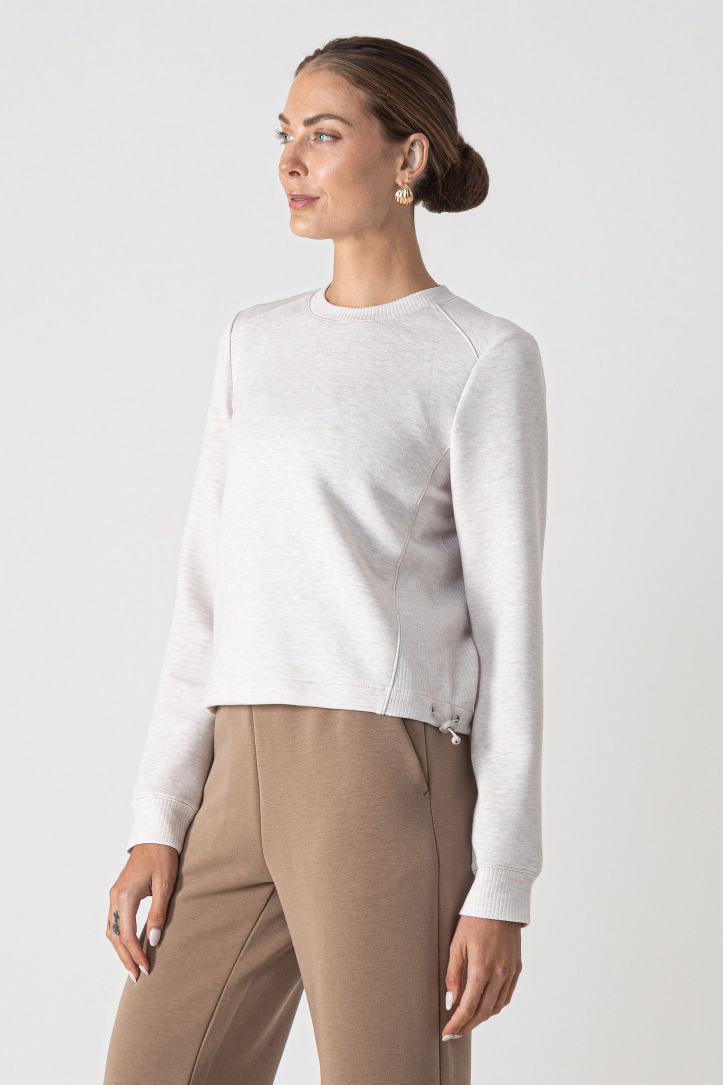 Dreamweave Pullover - Htr Moonbeam