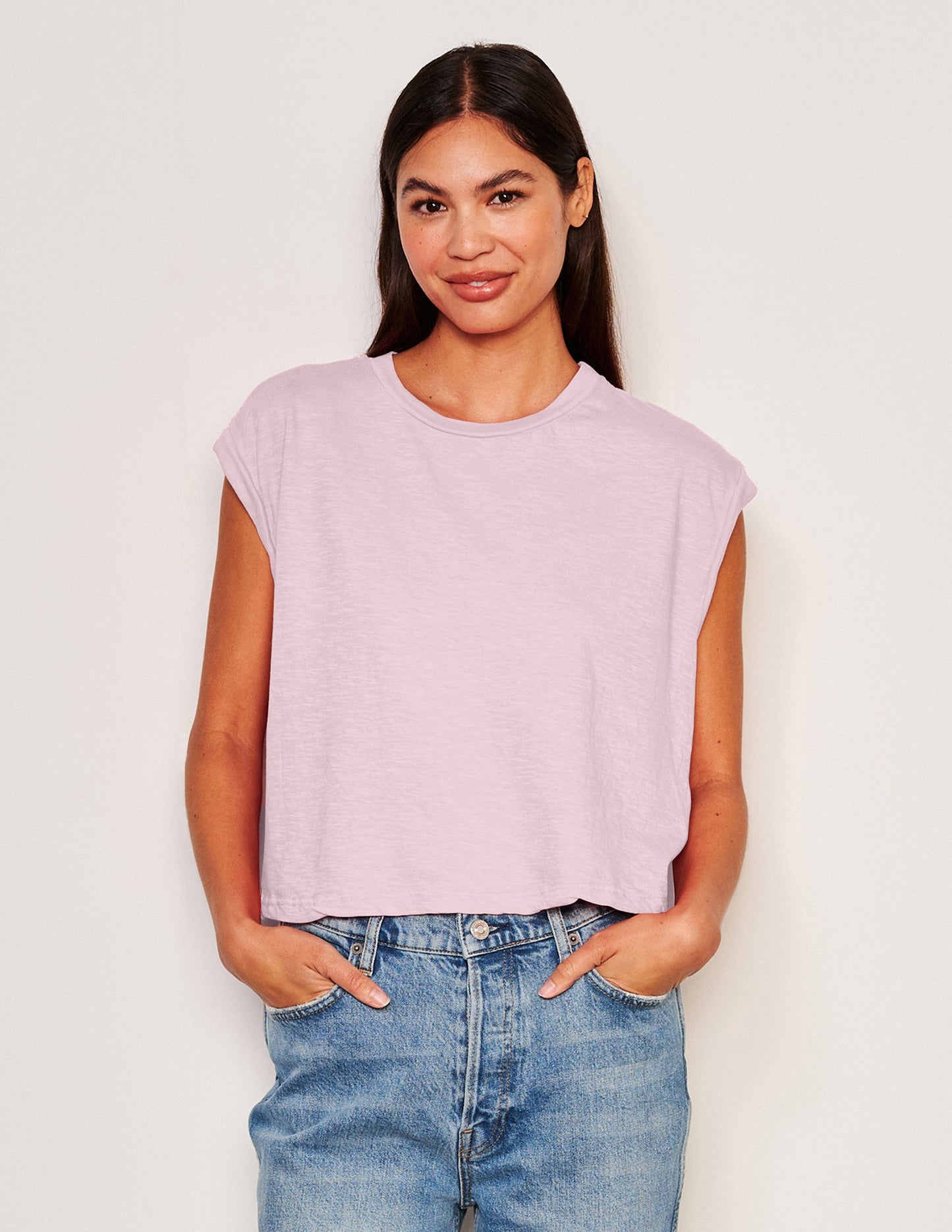 Muscle Tank - Ballerina Pink