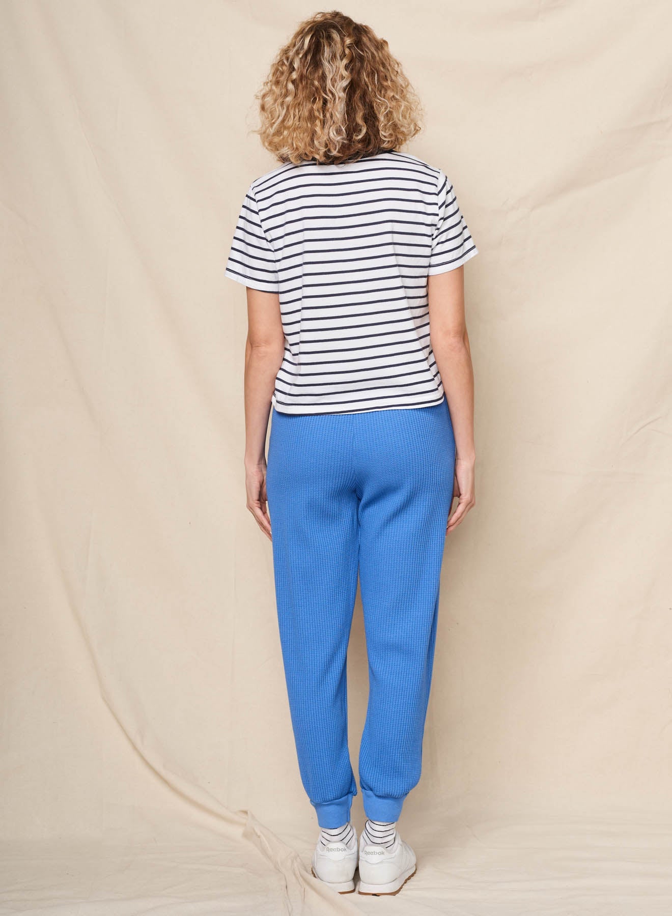 Ringer Boxy Crew Tee - Love - Optic White