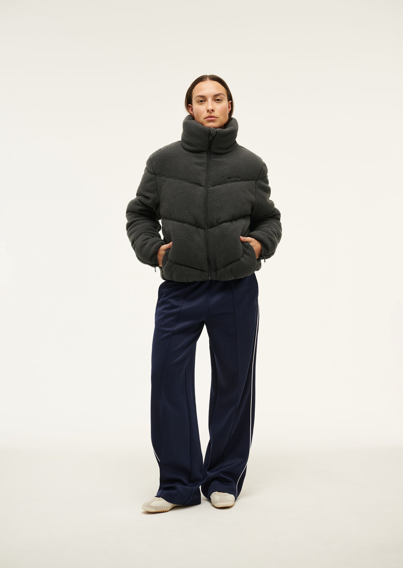 Fortune Sherpa Jacket - Marine Blue