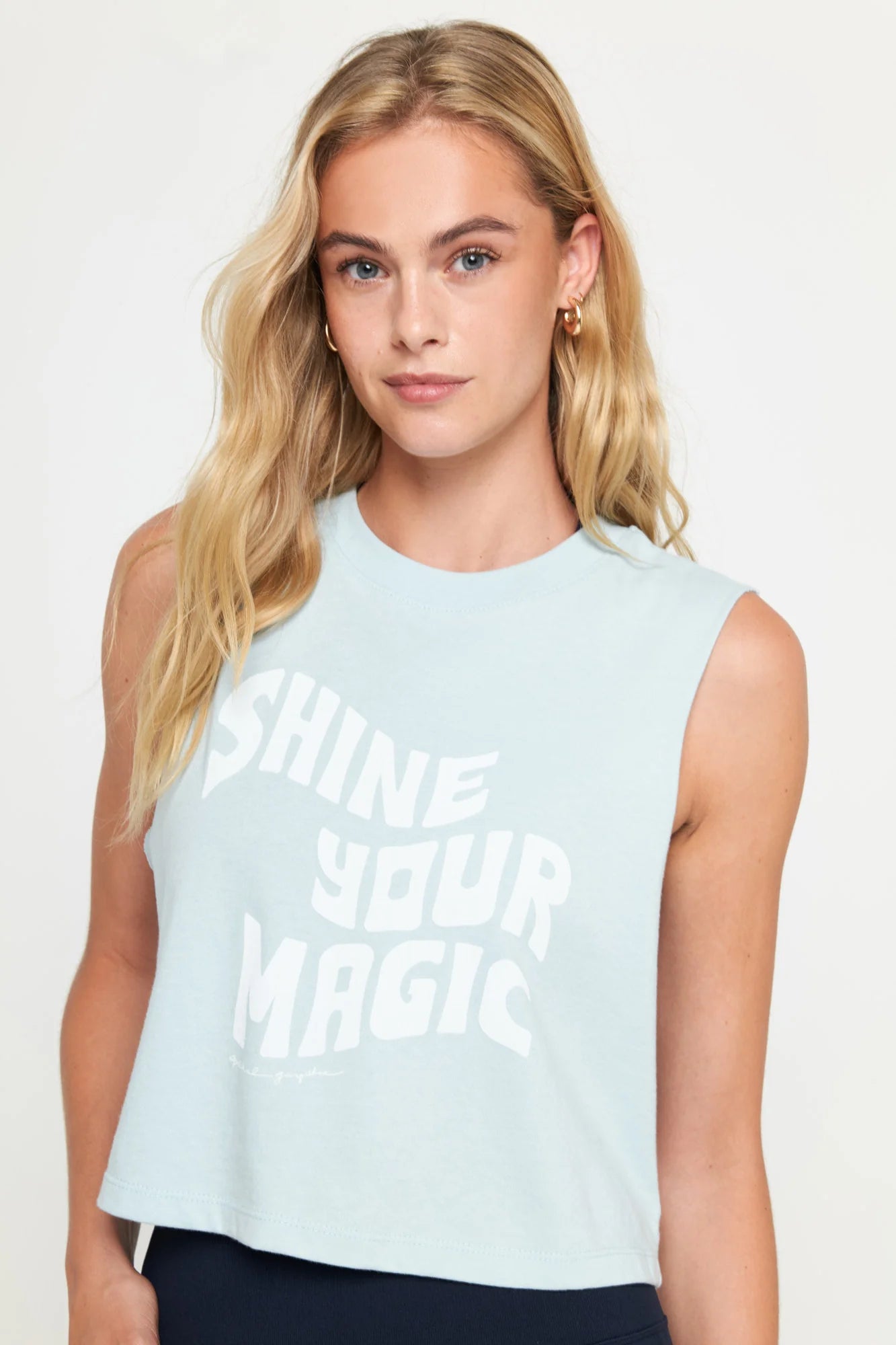 Magic Callie Crop Tank - Serene