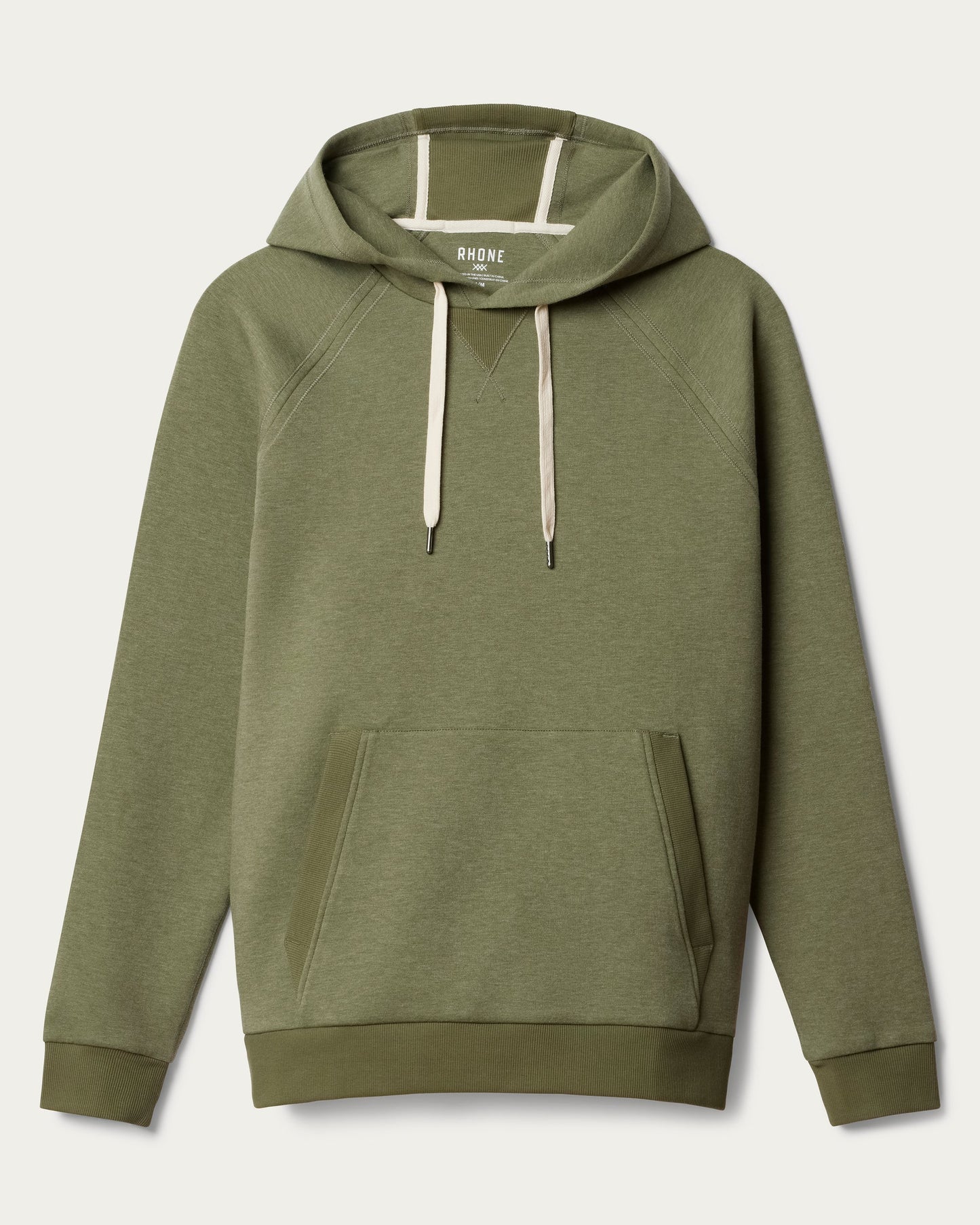 Mens Heritage Midweight Hoodie - Olivine Heather