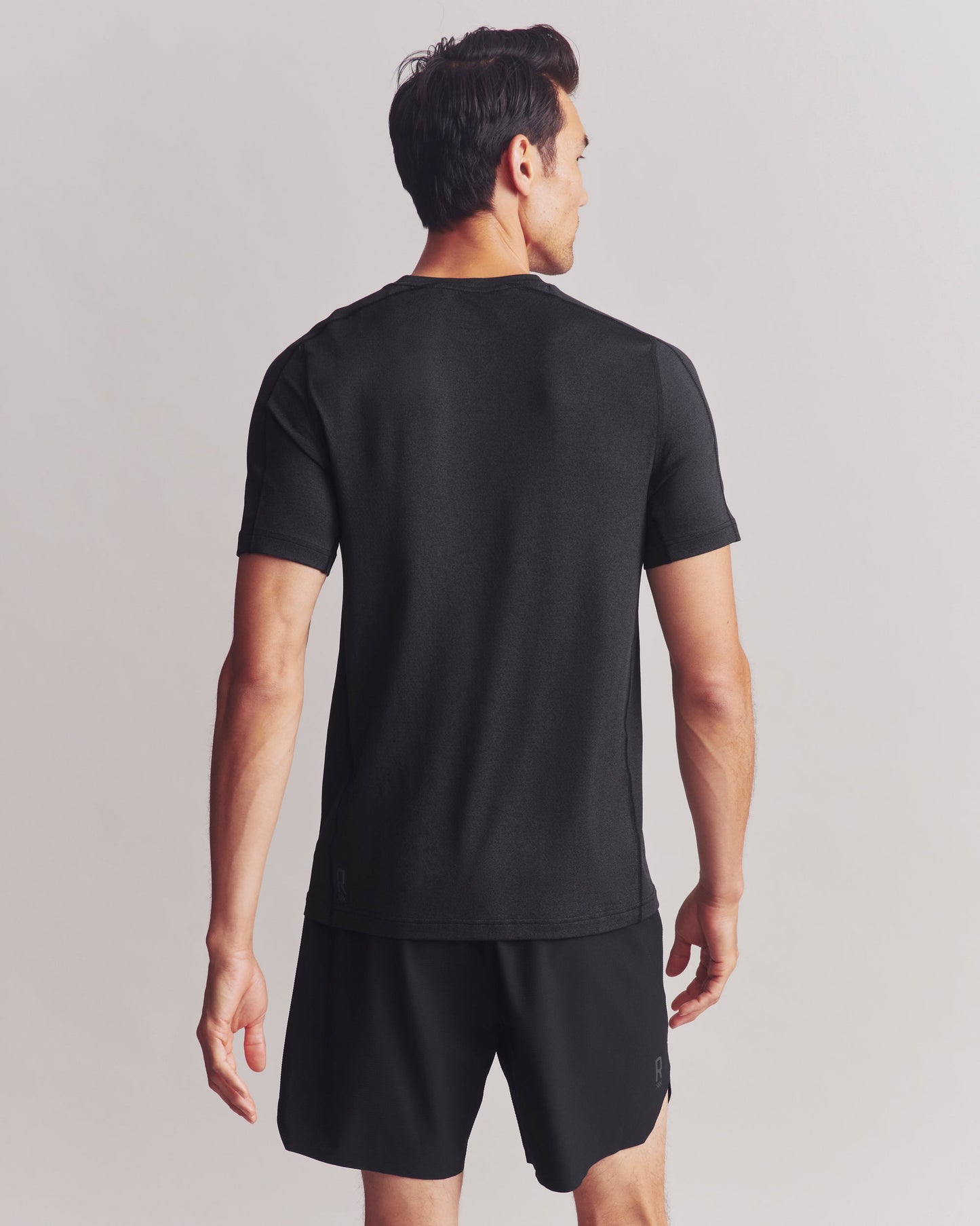 Mens Invictus Training Short Sleeve - Black