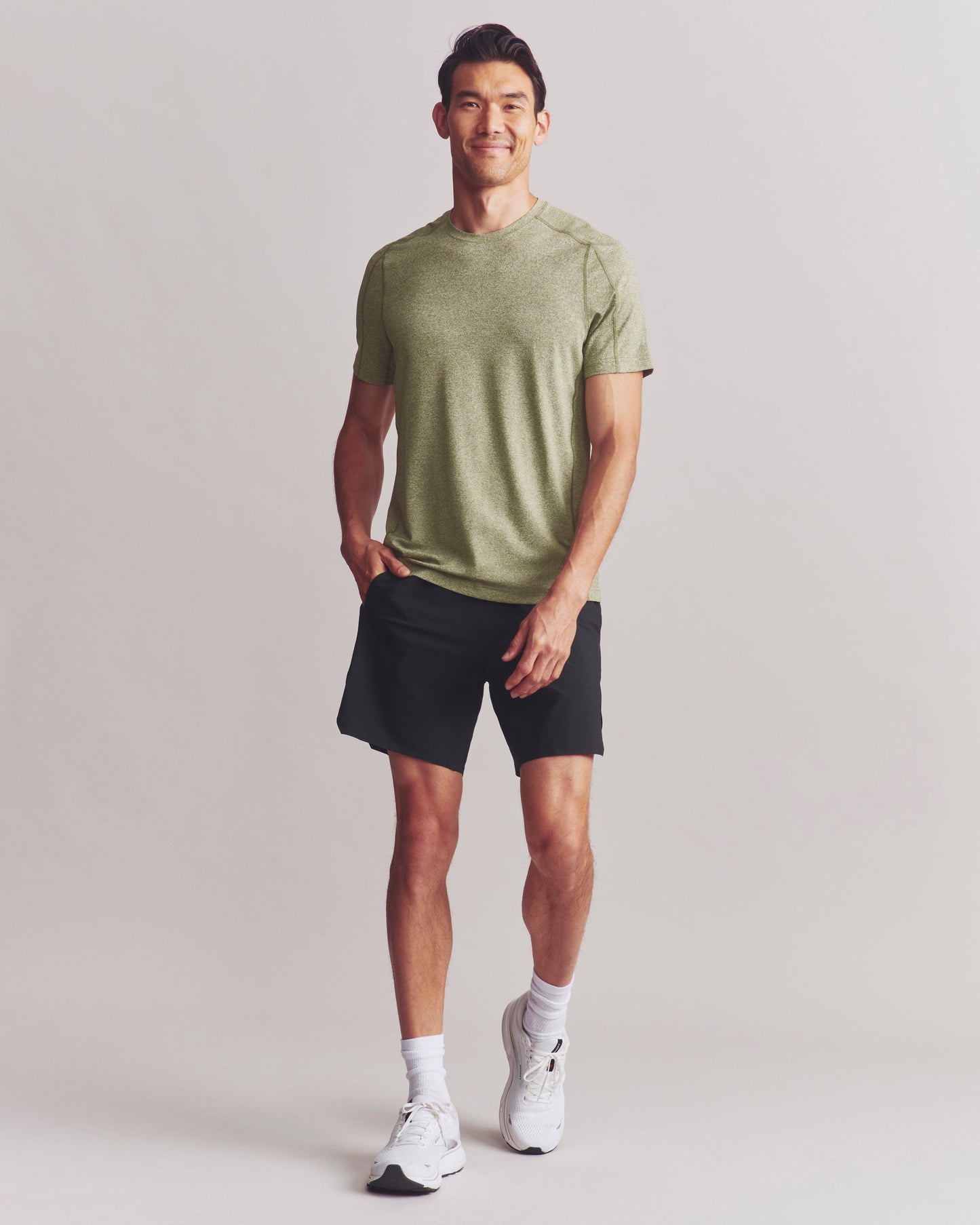 Mens Invictus Training Tee - Olivine