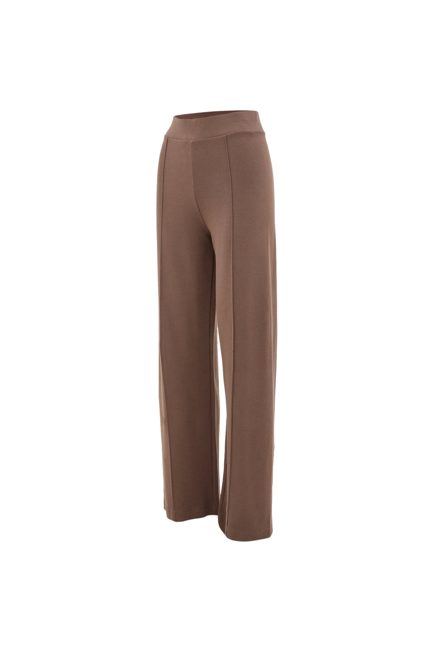Forest Pintuck Flare Pants - Chocolate