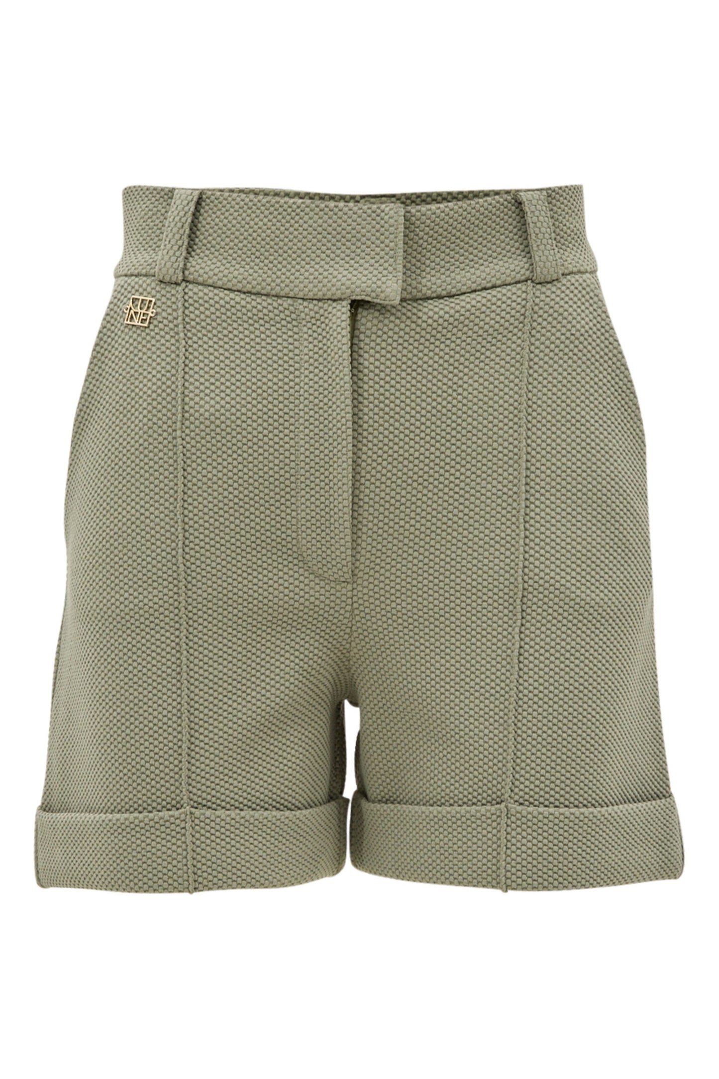 Moon Classic Wide Leg Shorts - Olive