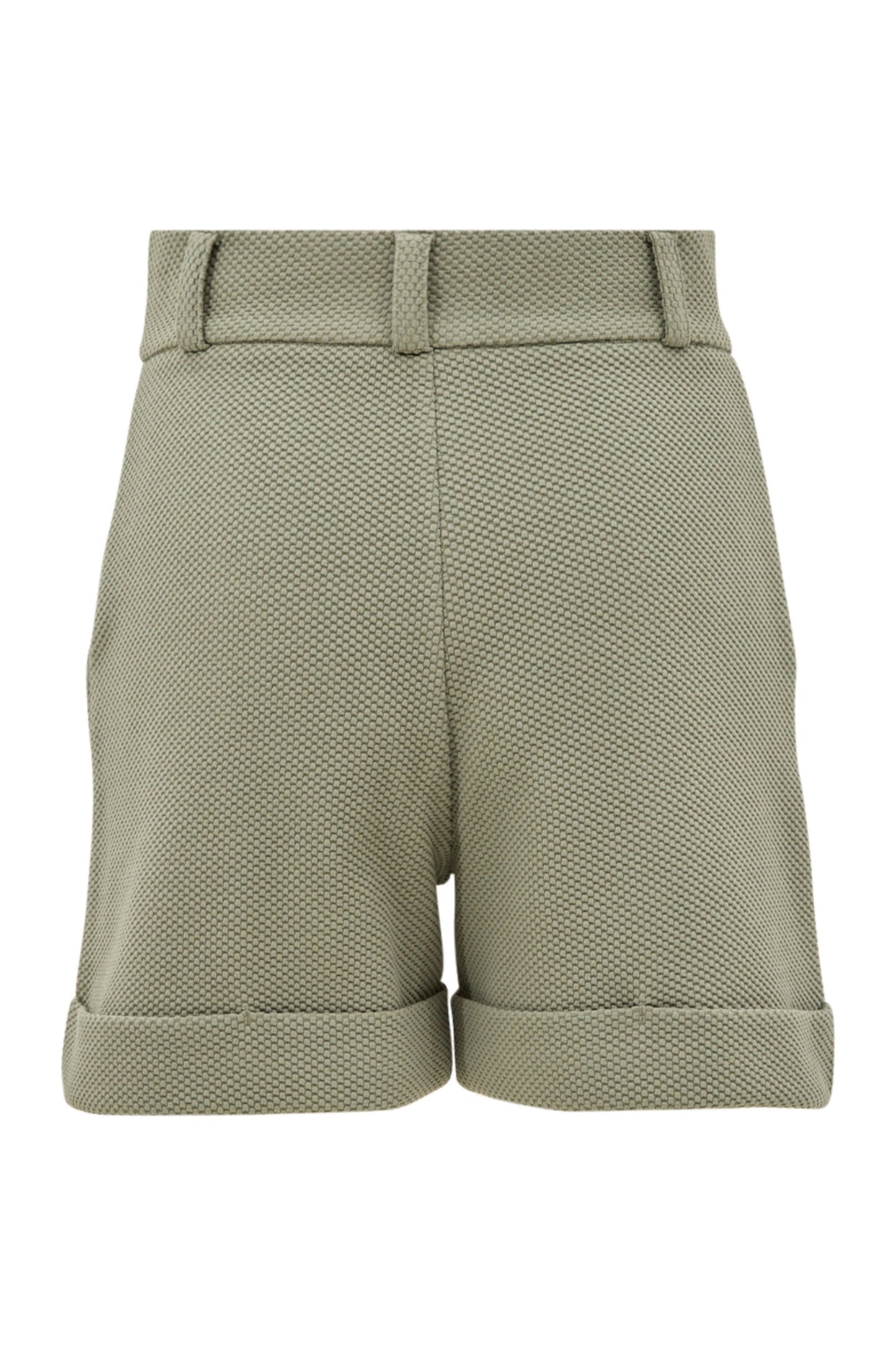 Moon Classic Wide Leg Shorts - Olive