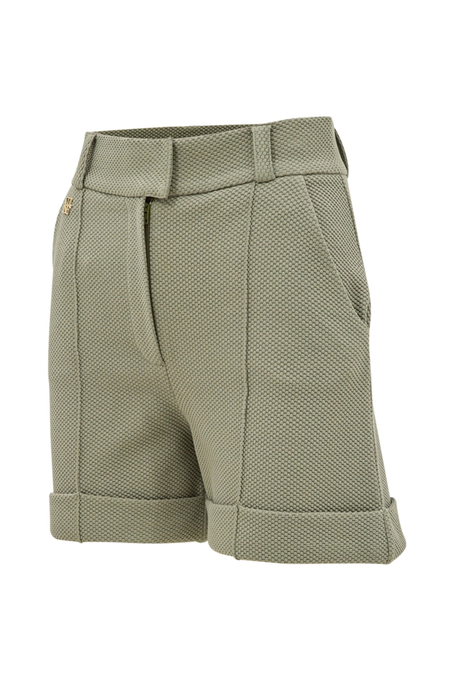 Moon Classic Wide Leg Shorts - Olive