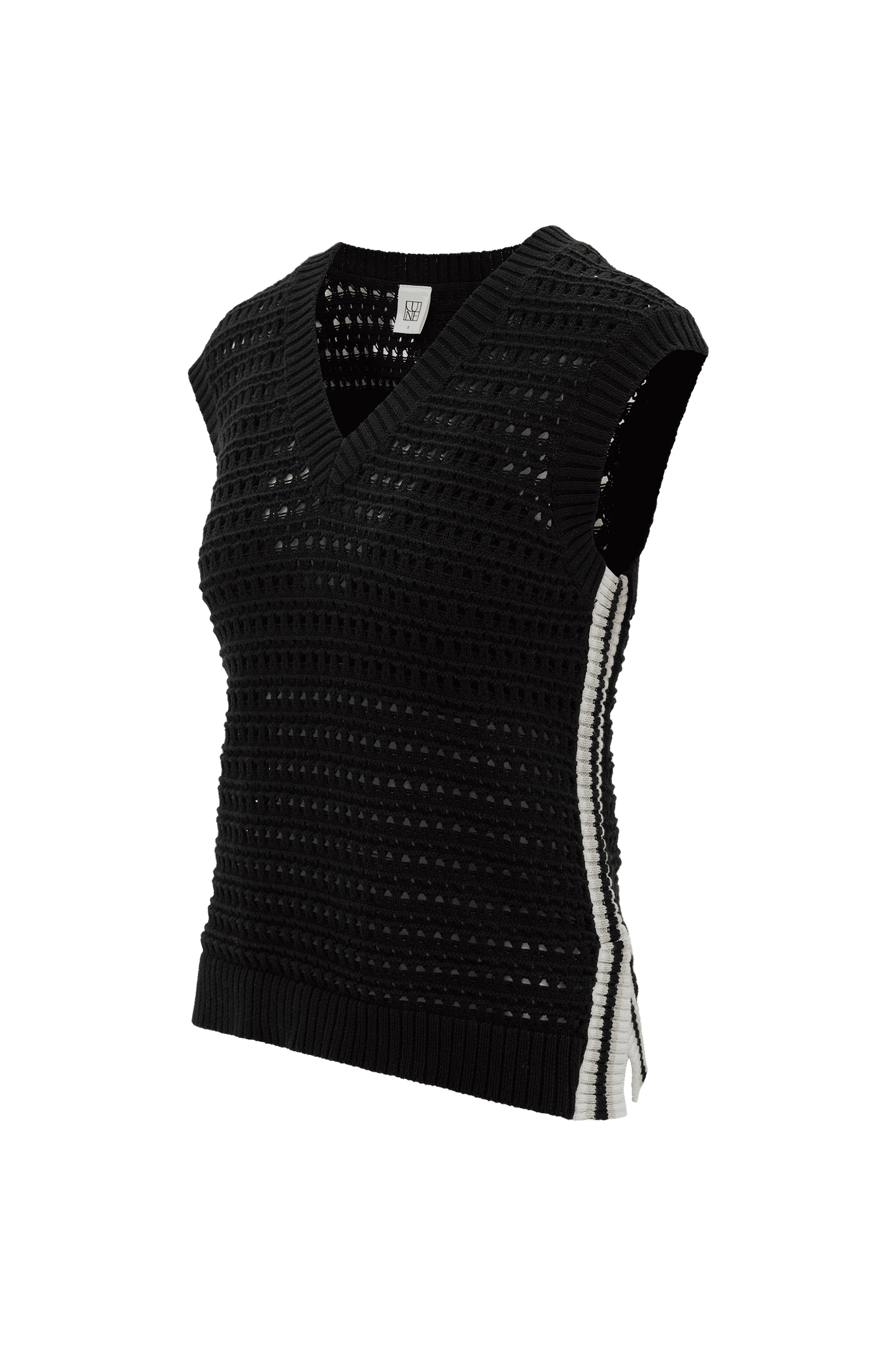 Celeste V-Neck Tank - Black