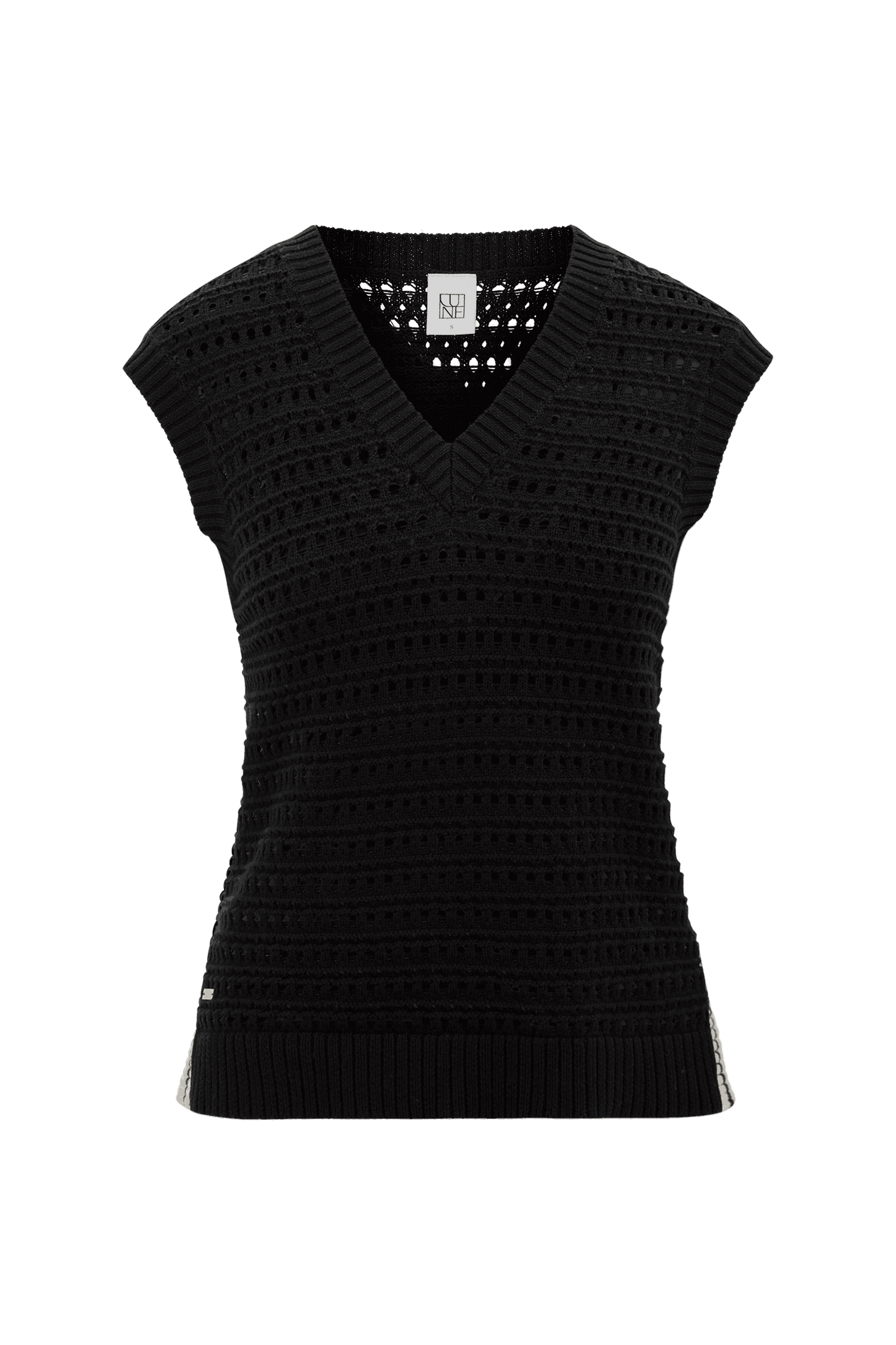 Celeste V-Neck Tank - Black
