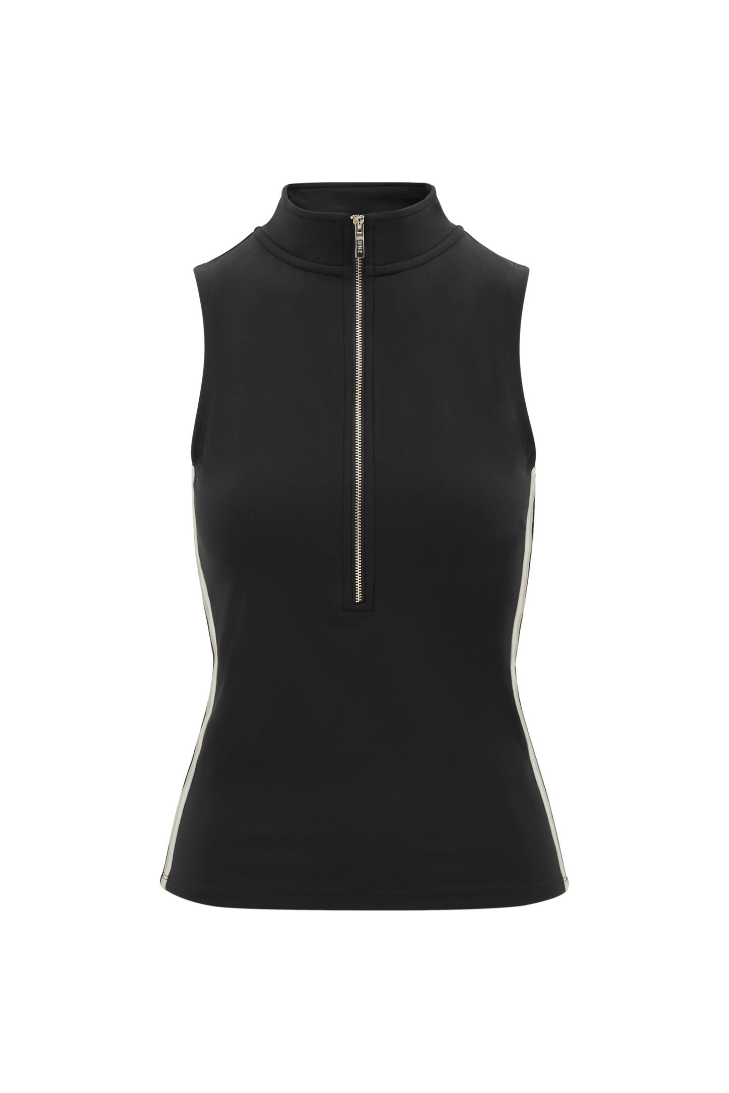 River Lift Sleeveless Polo - Black