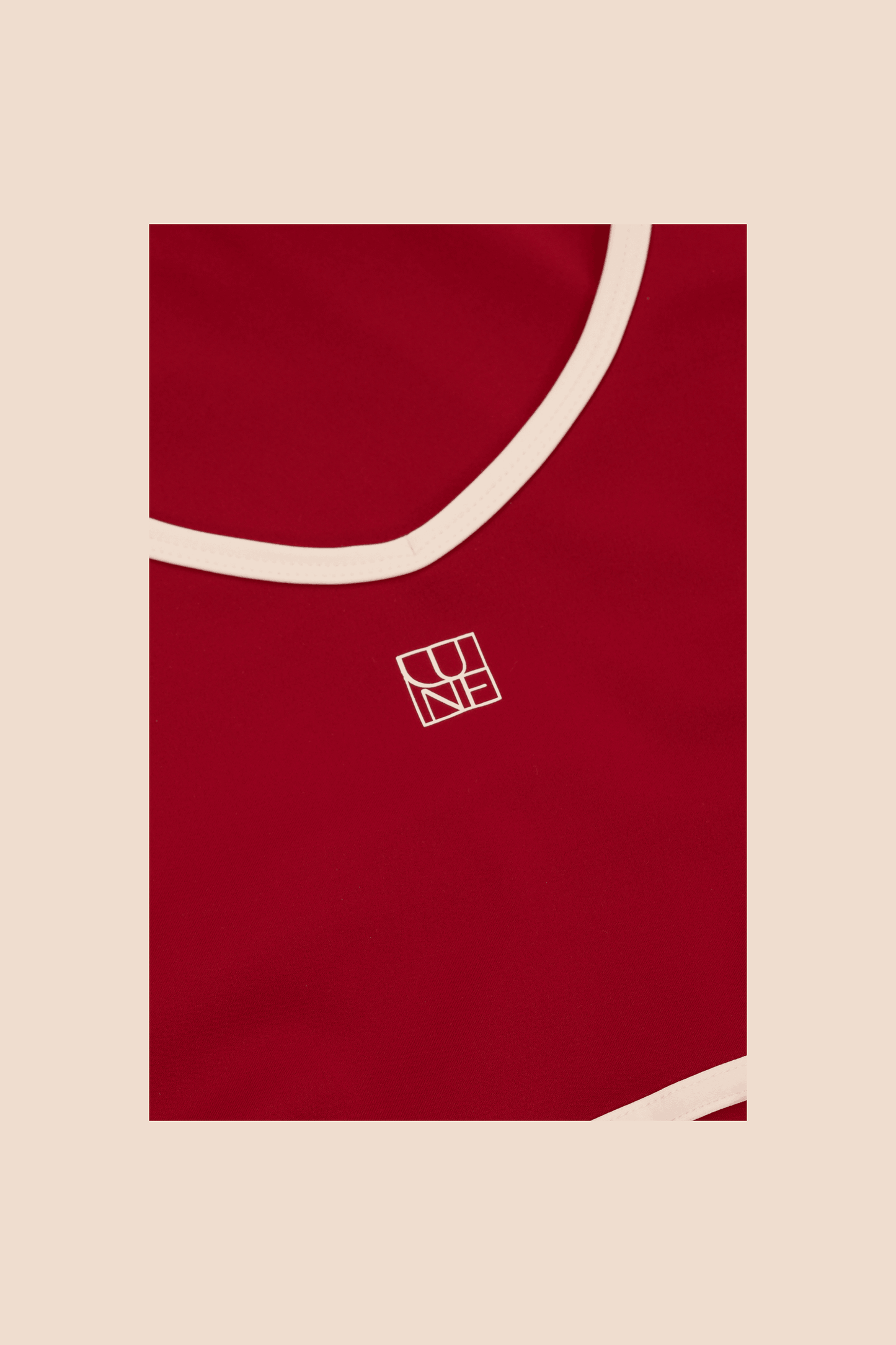 River Lift Allstar V-Neck Dress - Burgundy