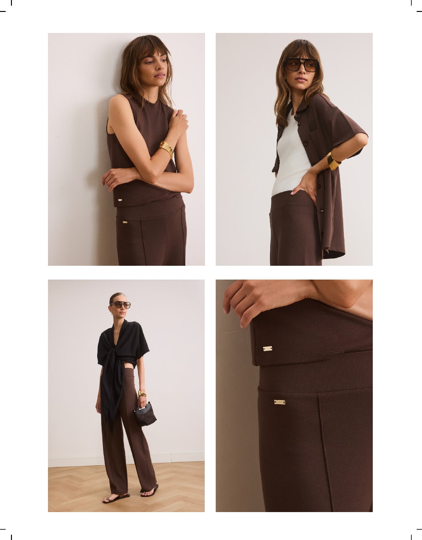 Forest Essentiel Sleeveless Top - Chocolate