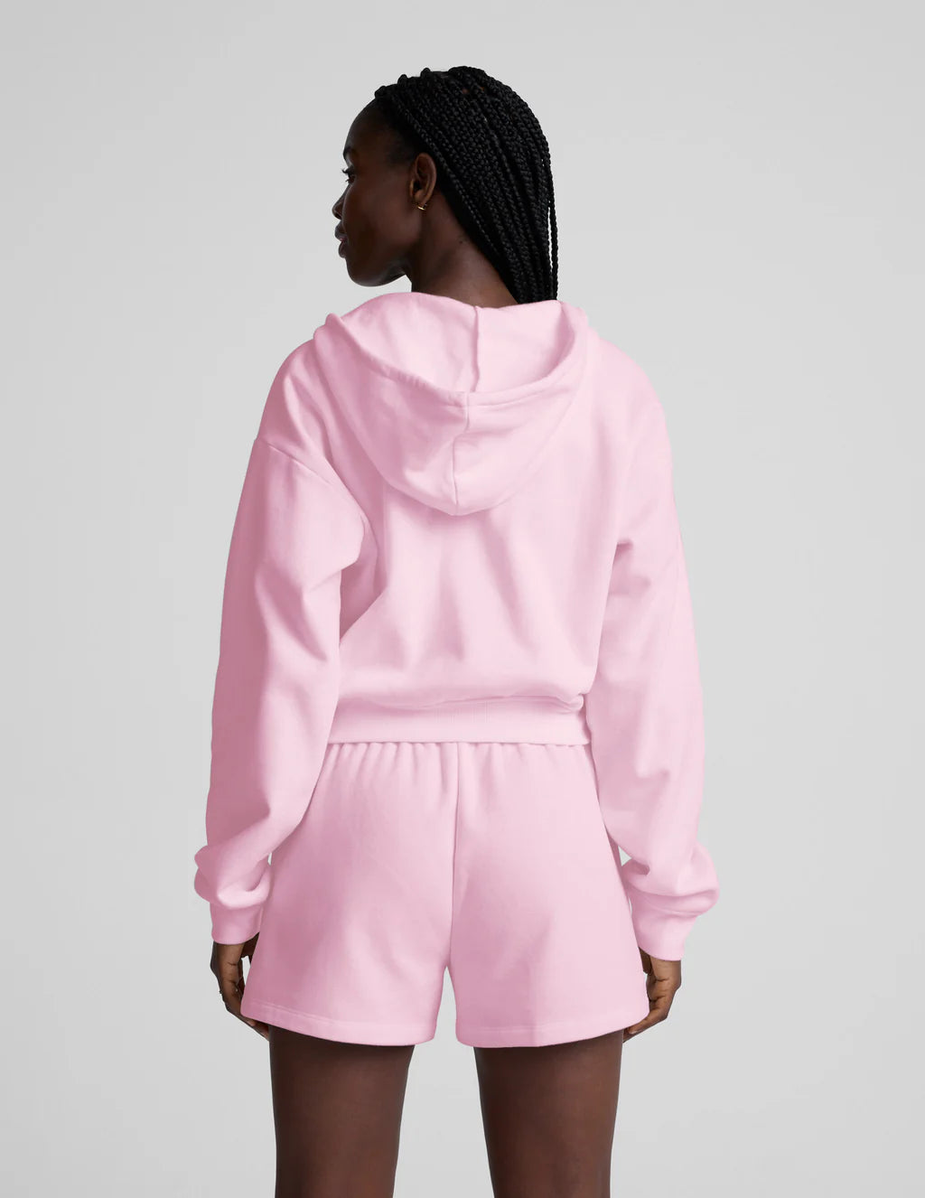 Luxefleece Fresh Zip Up Hoodie - Frosty Pink