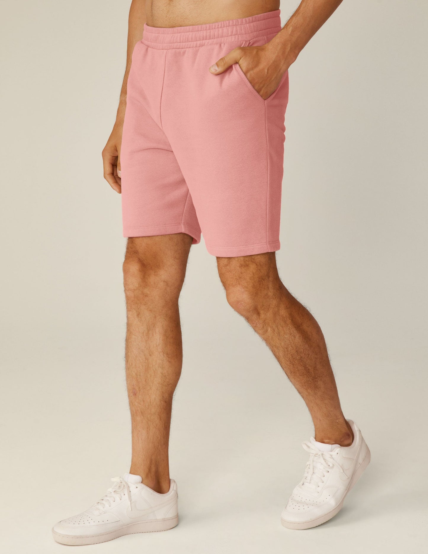 Mens Fresh Cut Sweat Short - Clay Pink