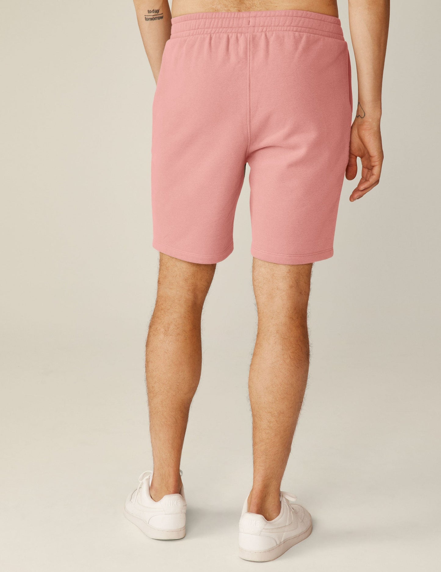 Mens Fresh Cut Sweat Short - Clay Pink
