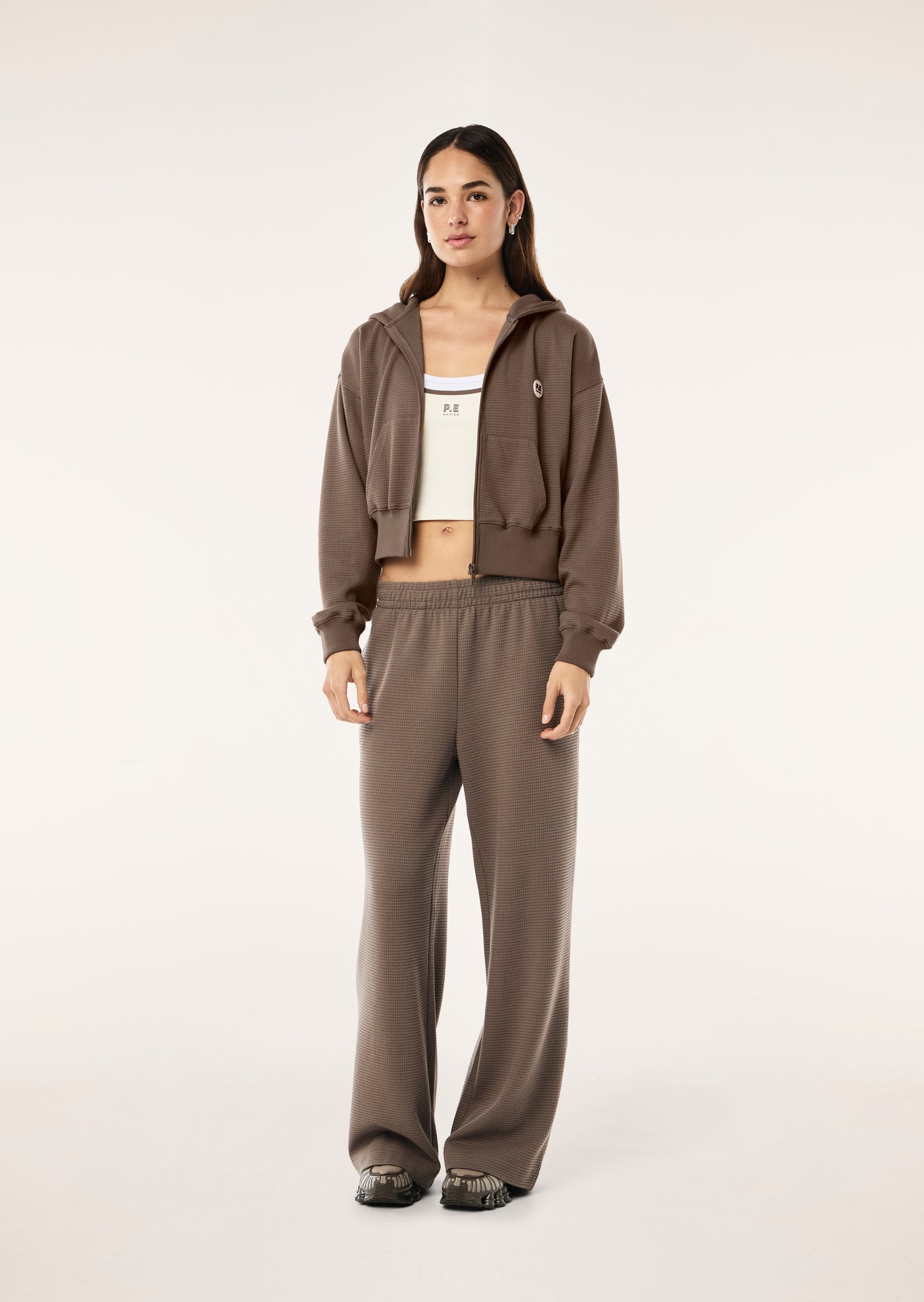 Printemps Zip Through - Walnut