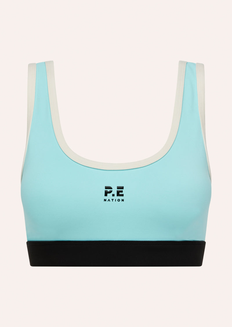 Pursuit Sports Bra - Aqua