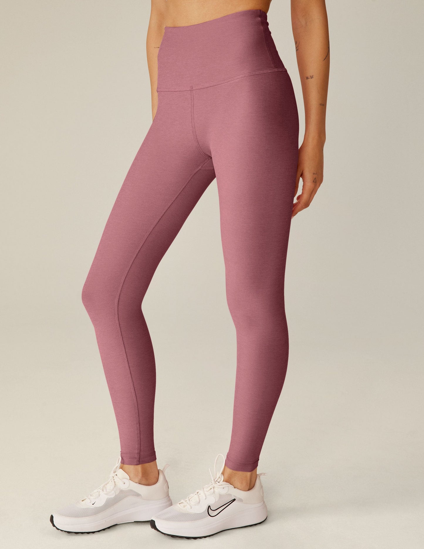 Spacedye Midi HW Legging - Orchid Blossom Heather