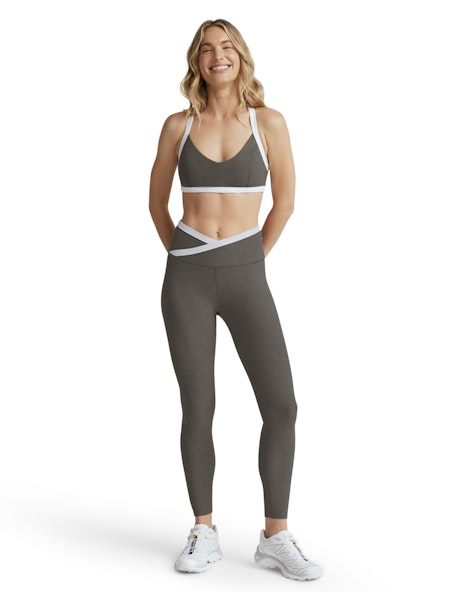 Spacedye Outlines Bra - True Gray Hthr/Cloud White